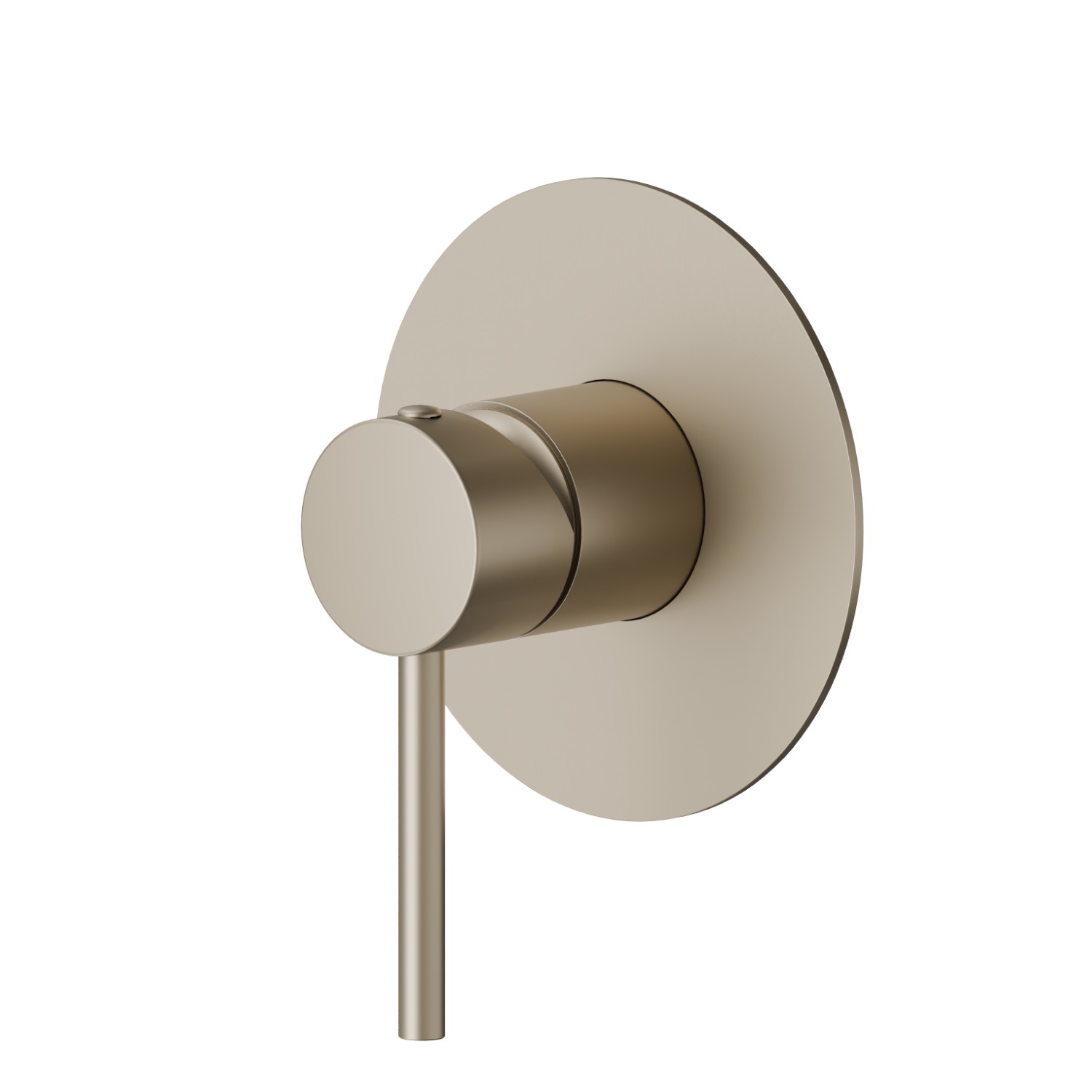 one way out single lever concealed mixer. External part. 1/2” connections - finish Gold Satin