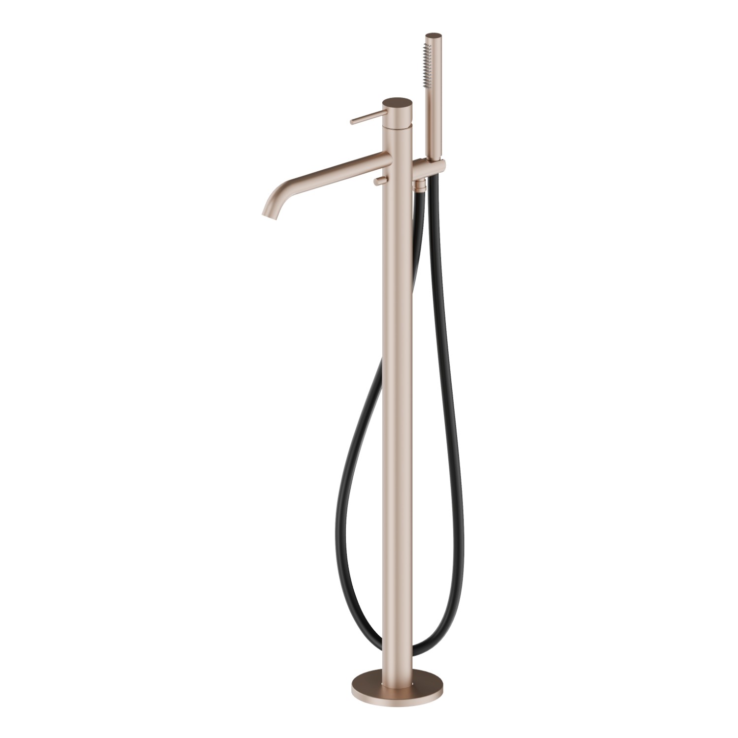 Mitigeur sur pied pour baignoire ilôt - finition Copper Satin