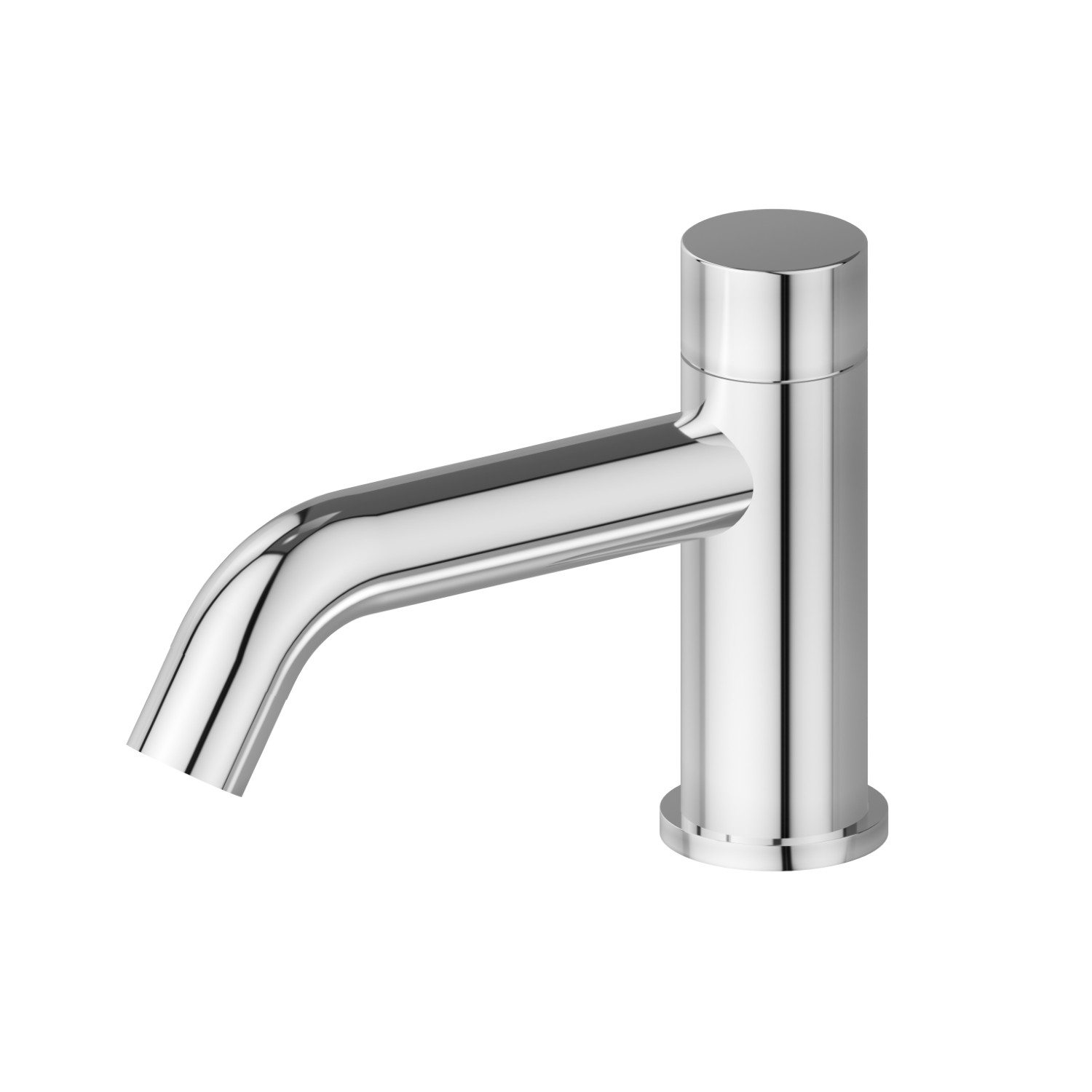 Deck-mounted spout - finish Chrome