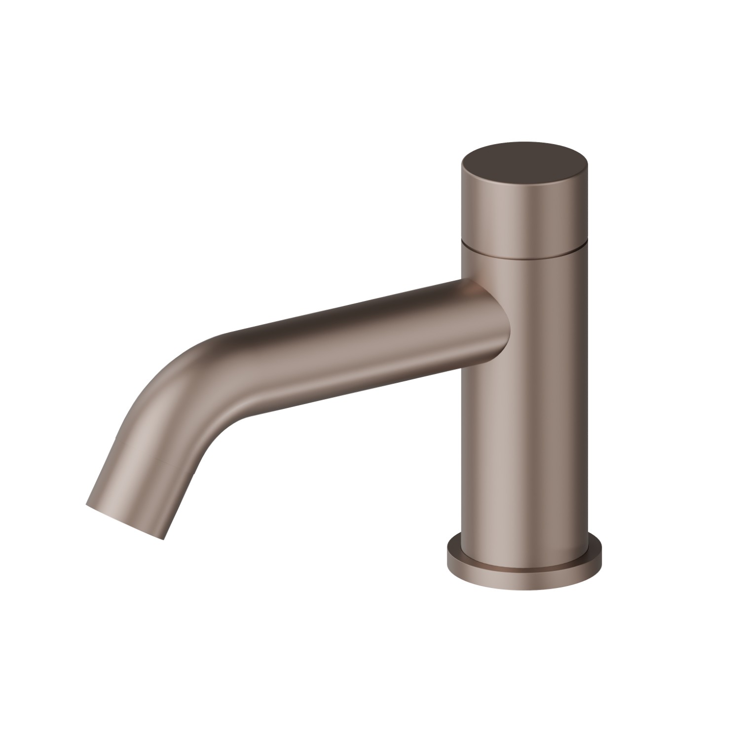 Deck-mounted spout - finish Copper Glossy