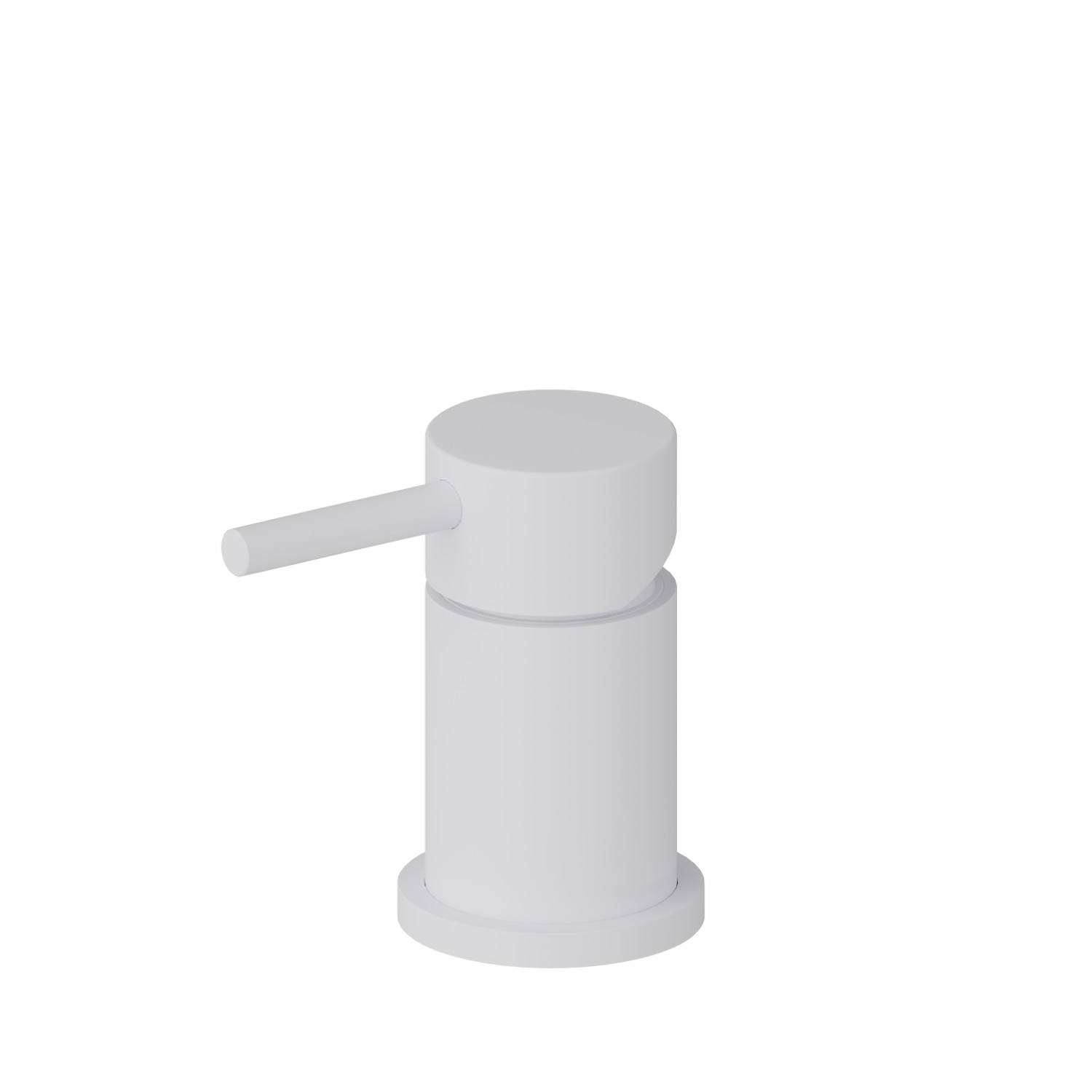 Diverter for deck-mounted set - finish Matt White