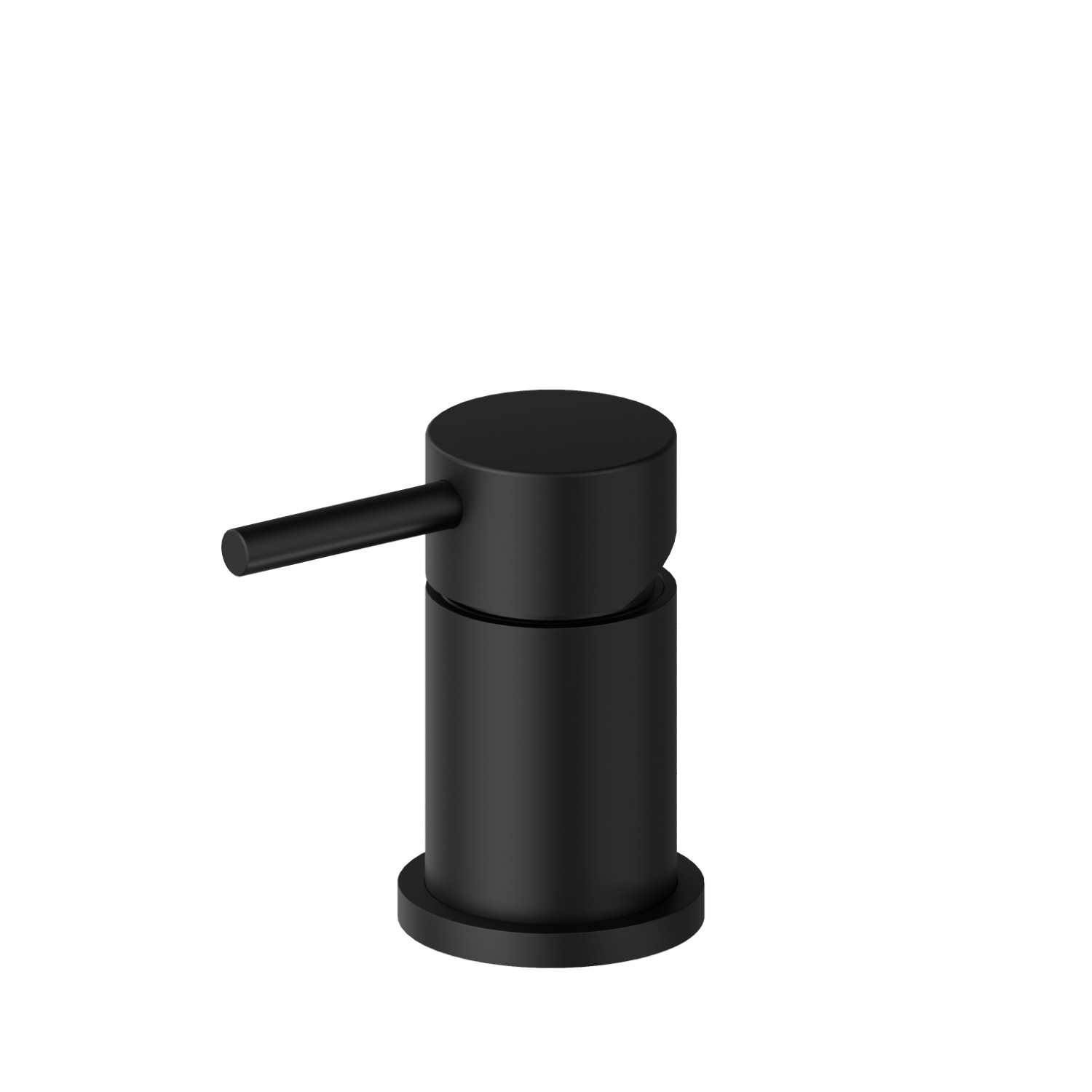 Diverter for deck-mounted set - finish Matt Black