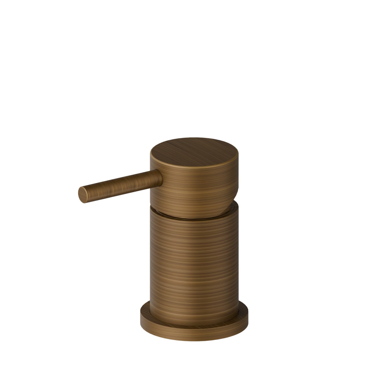 Diverter for deck-mounted set - finish Groove Bronze