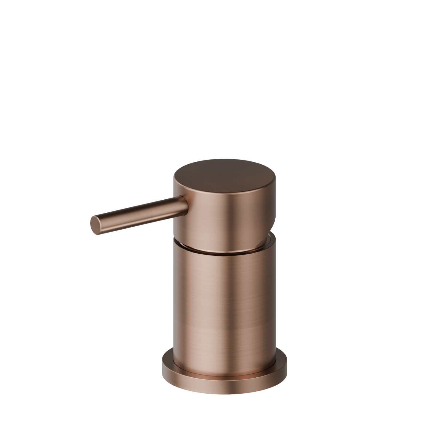 Diverter for deck-mounted set - finish PVD Brushed Copper Bronze