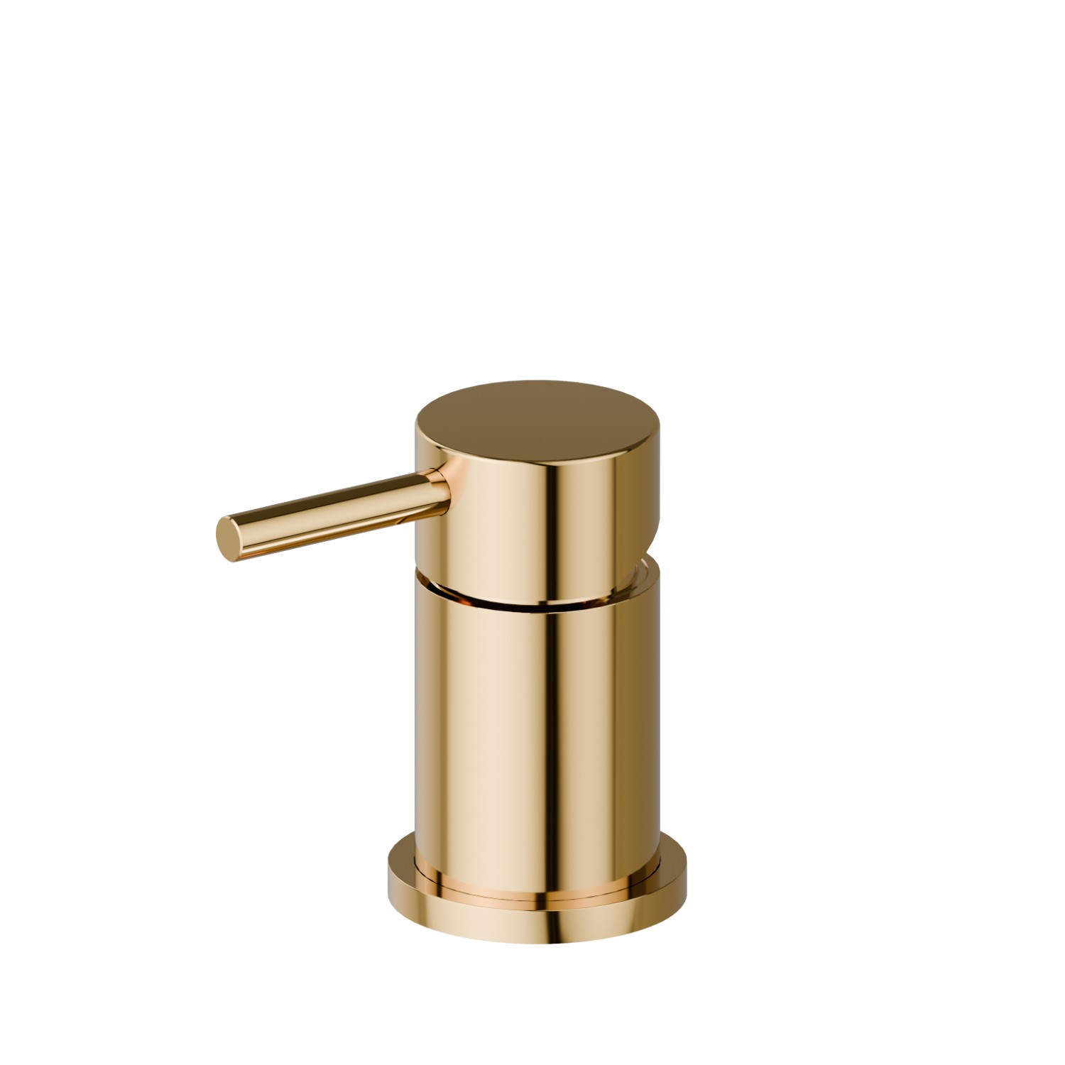 Diverter for deck-mounted set - finish PVD Glossy Gold