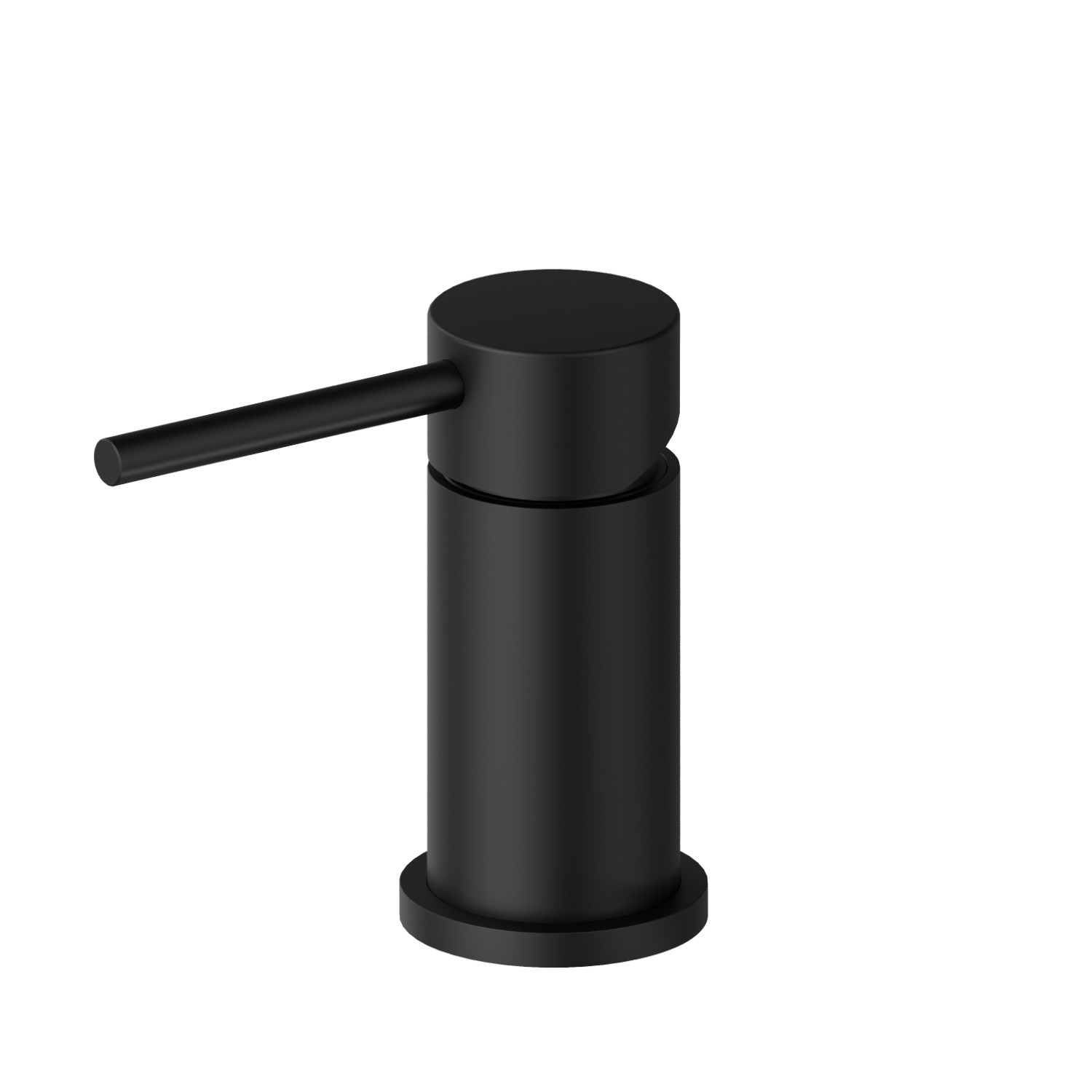 Deck-mounted mixer - finish Matt Black