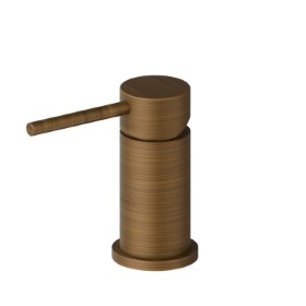 Deck-mounted mixer - finish Groove Bronze