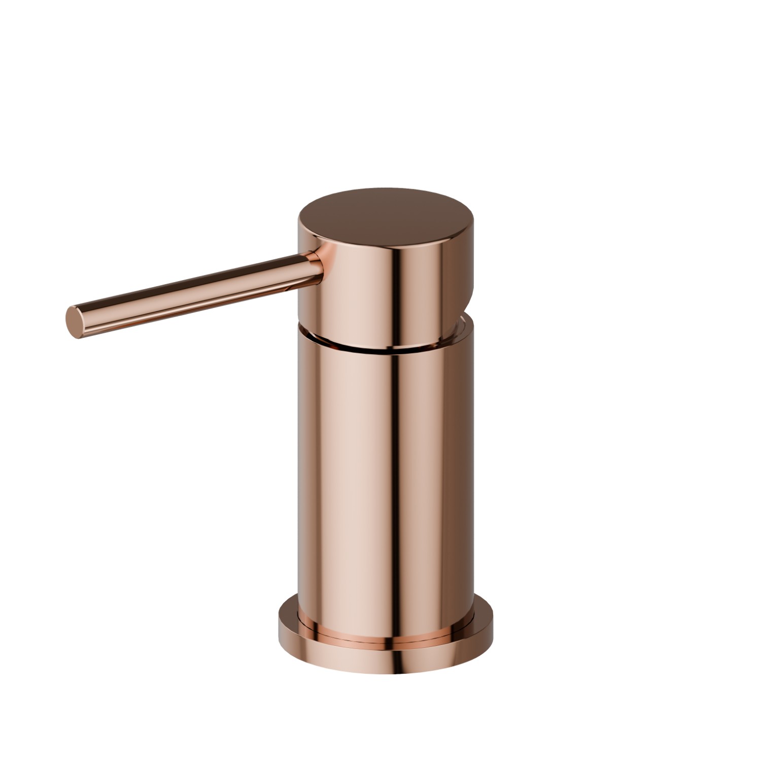 Deck-mounted mixer - finish PVD Copper Bronze