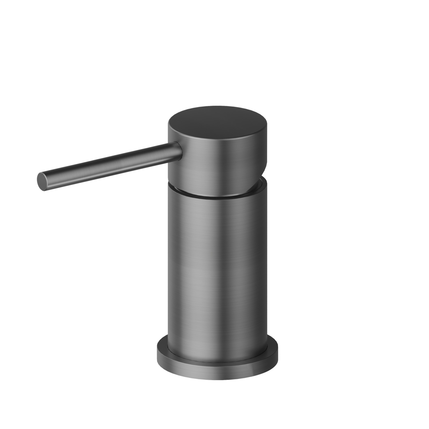 Deck-mounted mixer - finish PVD Brushed Gun Metal
