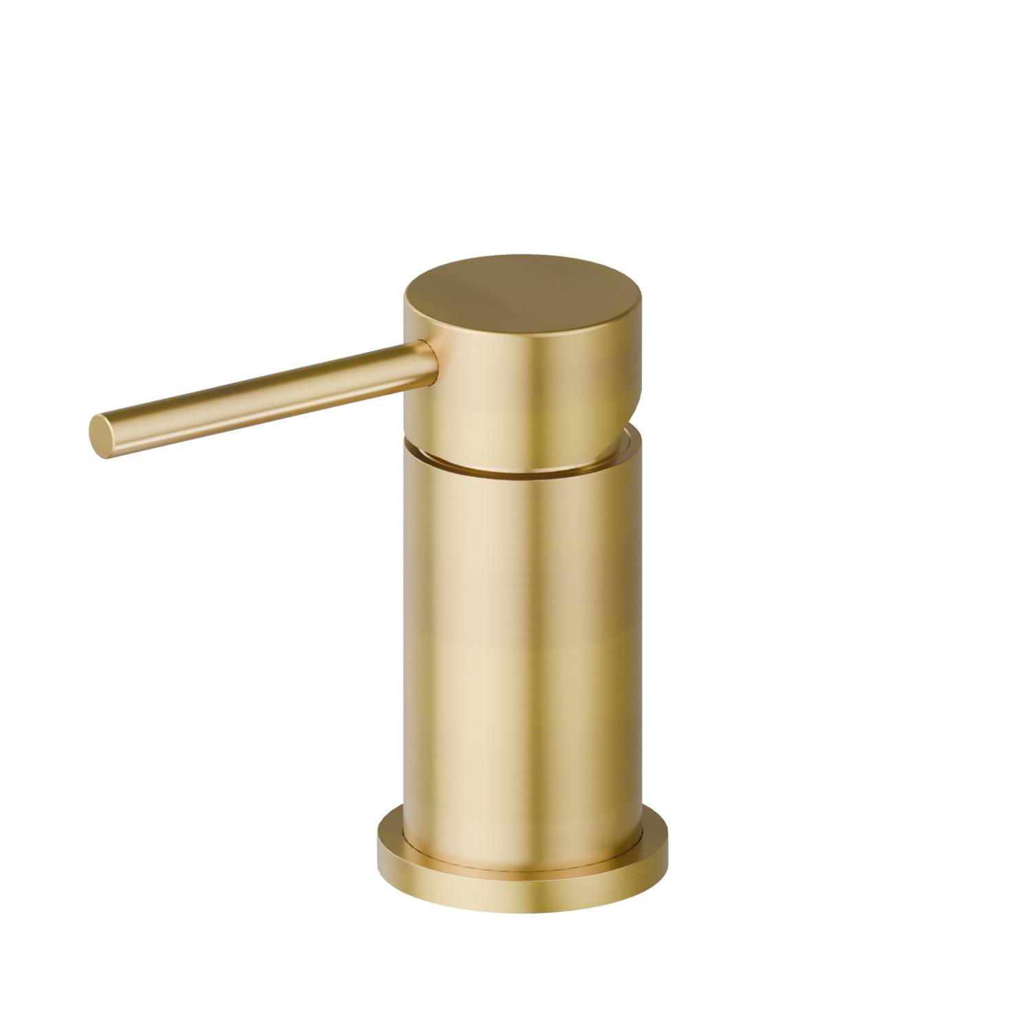 Deck-mounted mixer - finish PVD Brushed Gold