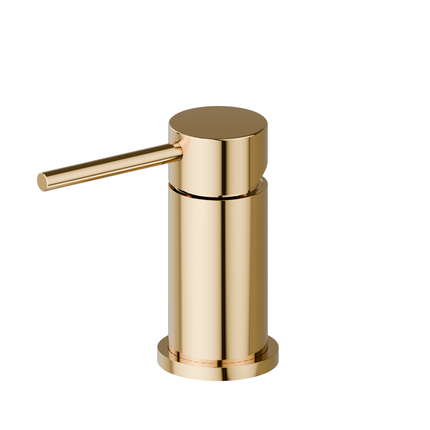 Deck-mounted mixer - finish PVD Glossy Gold