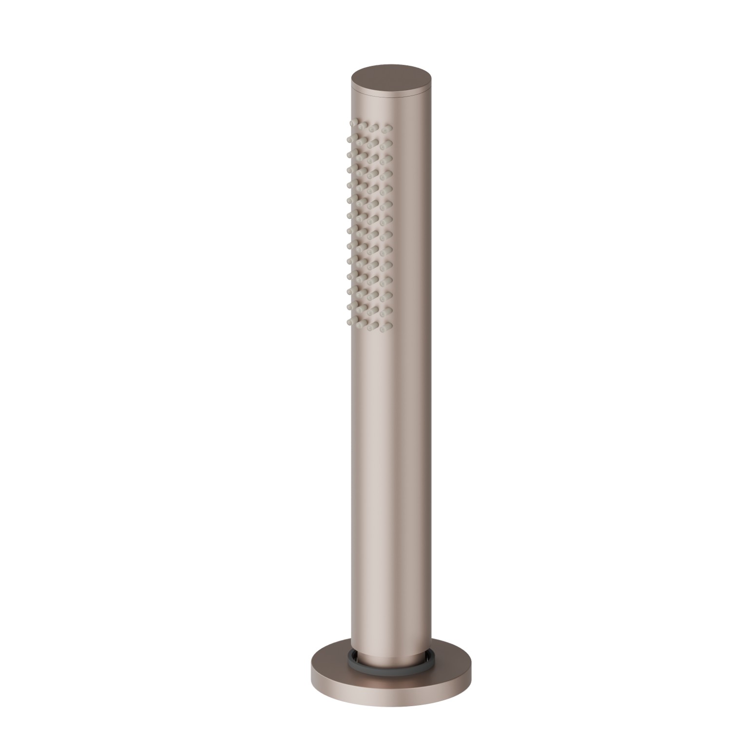 Complete hand shower set for deck-mounted set - finish Copper Glossy