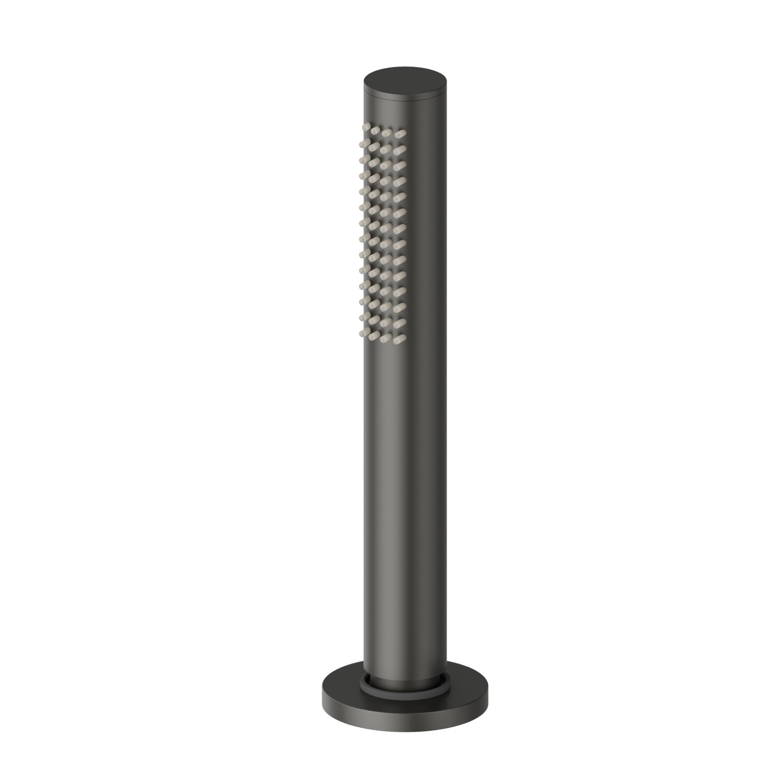 Complete hand shower set for deck-mounted set - finish Carbon Satin