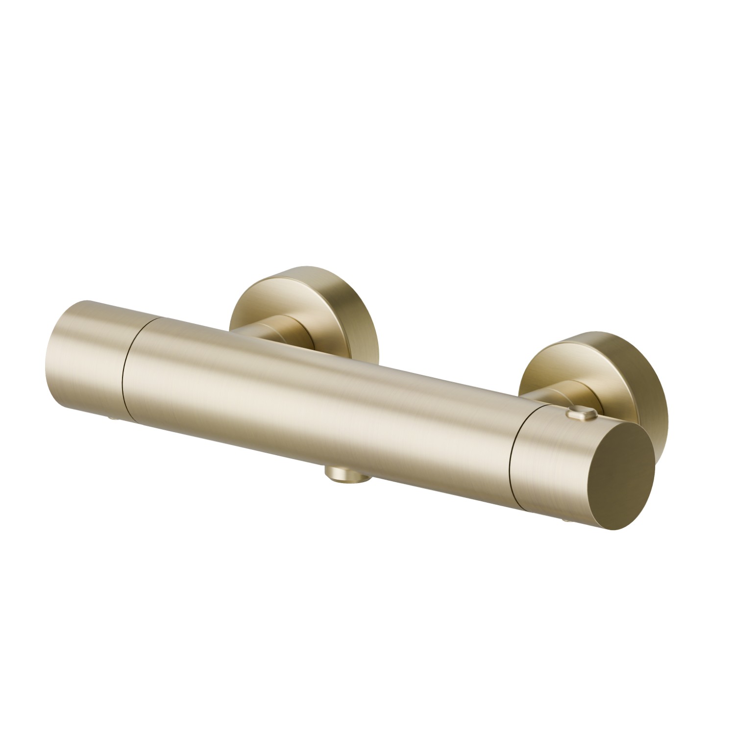 Shower external thermostatic mixer - finish PVD Brushed Pale Gold