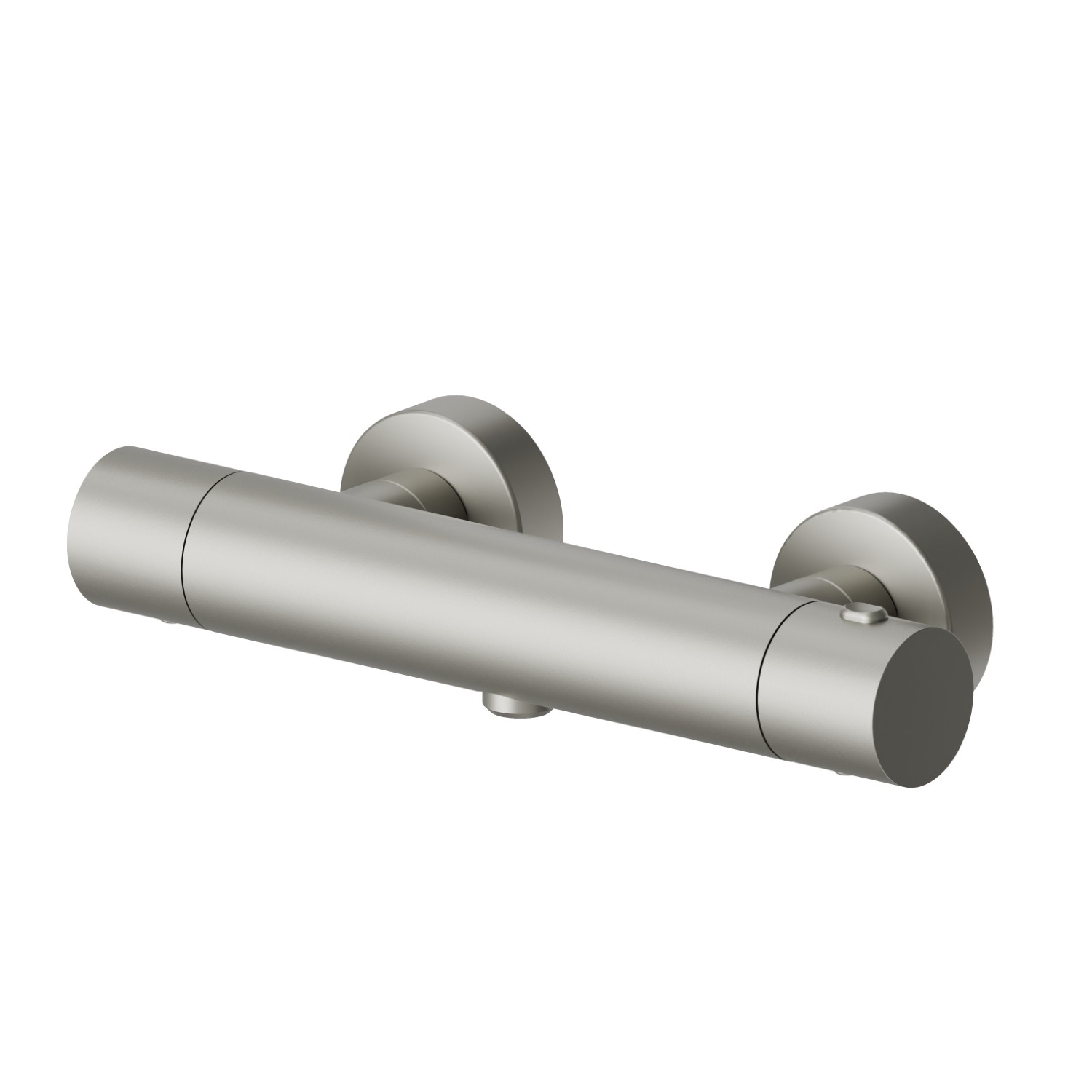 Shower external thermostatic mixer - finish Titanium Satin