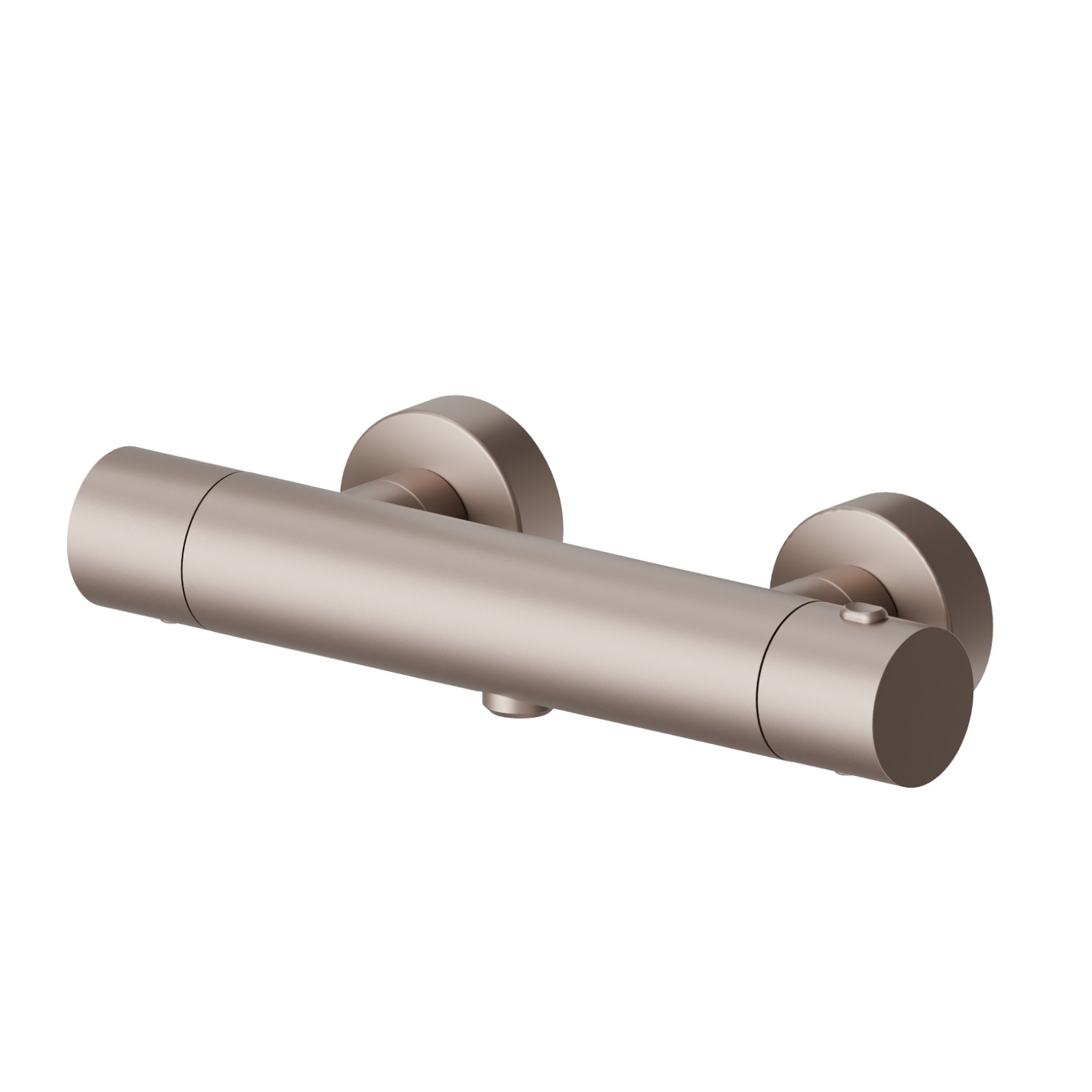 Shower external thermostatic mixer - finish Copper Glossy