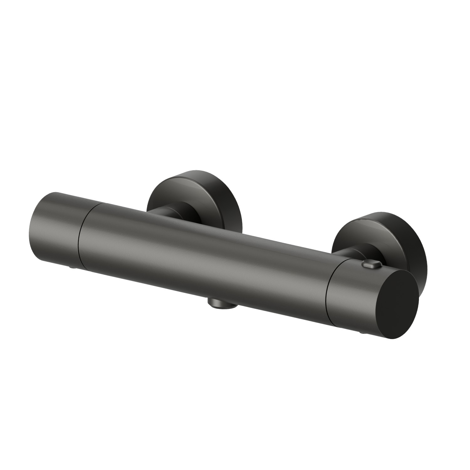 Shower external thermostatic mixer - finish Carbon Satin