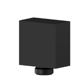 Wall union - finish Matt Black
