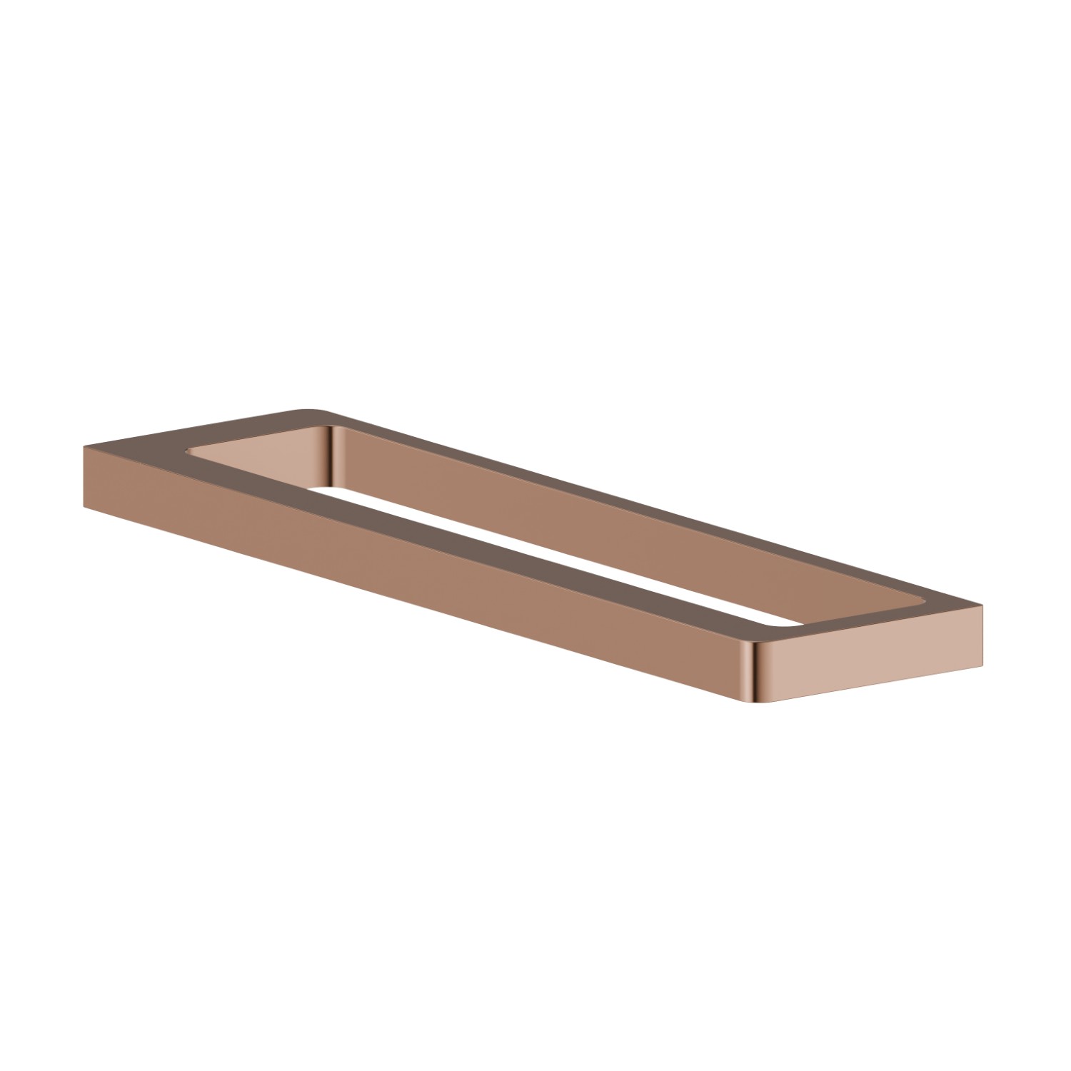 Porte-serviettes court, 30 cm - finition PVD Copper Bronze