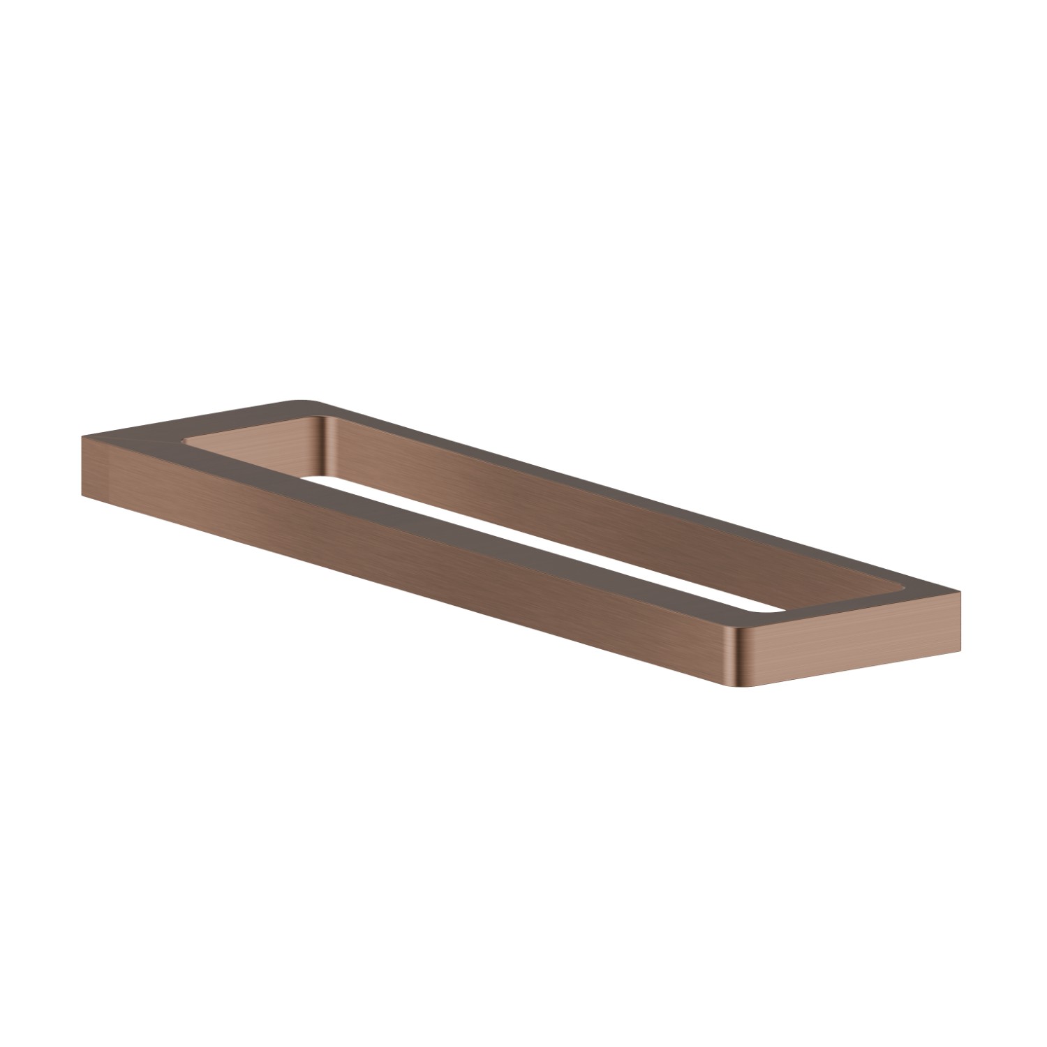 Kurzer Handtuchhalter, 30 cm - oberfläche PVD  Copper Bronze gebürstet