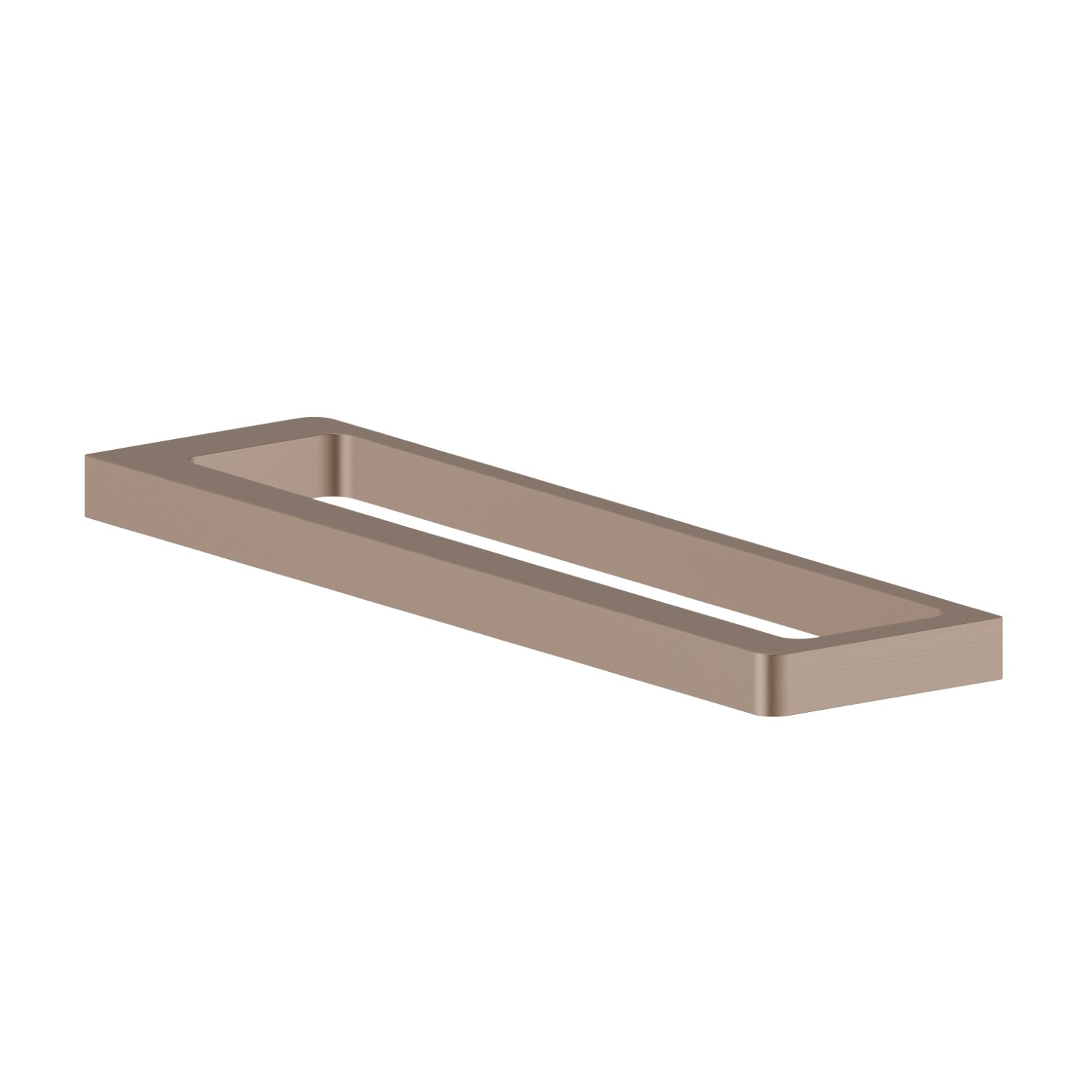 Porte-serviettes court, 30 cm - finition Copper Satin