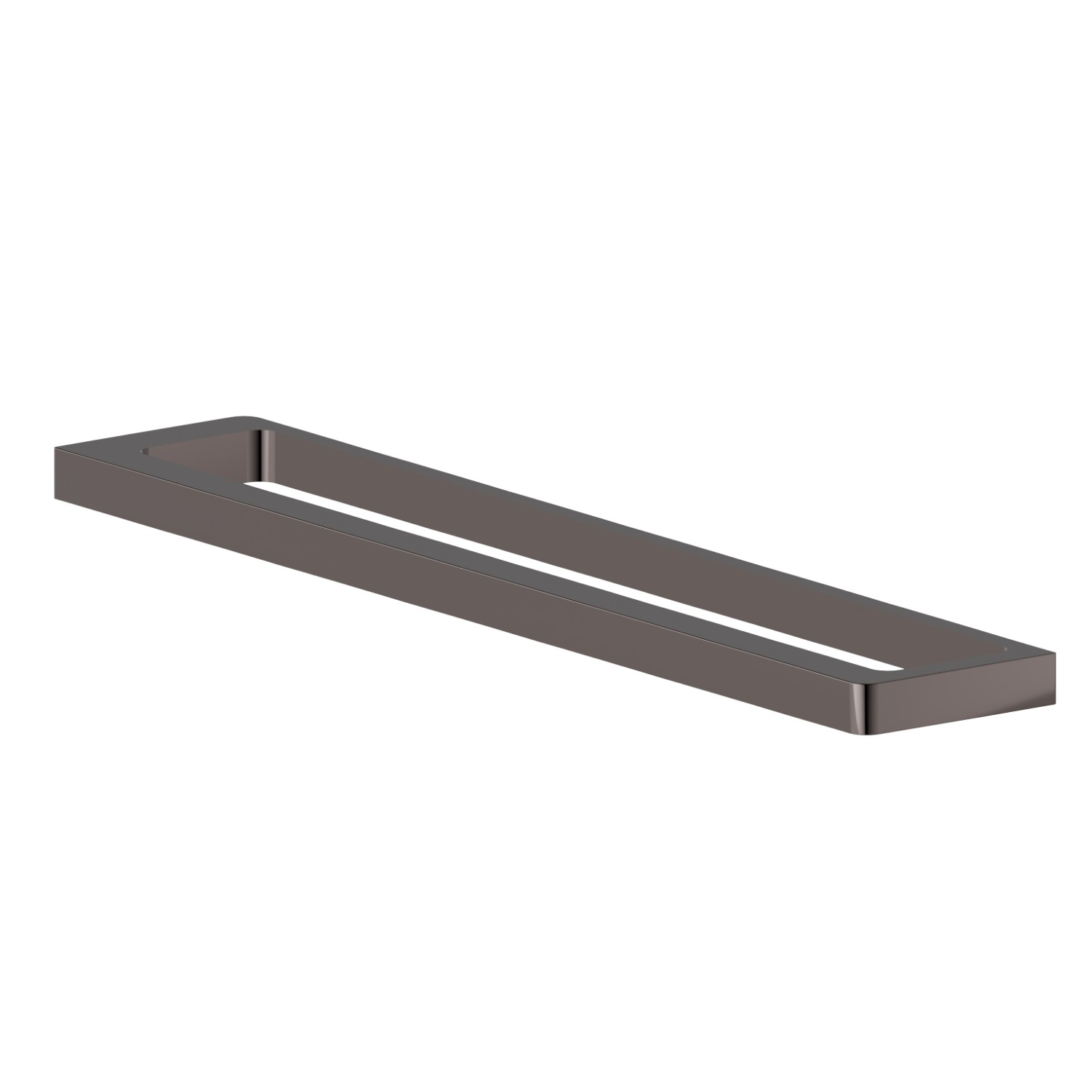 Porta salvietta medio, 45 cm - finitura PVD Gun Metal
