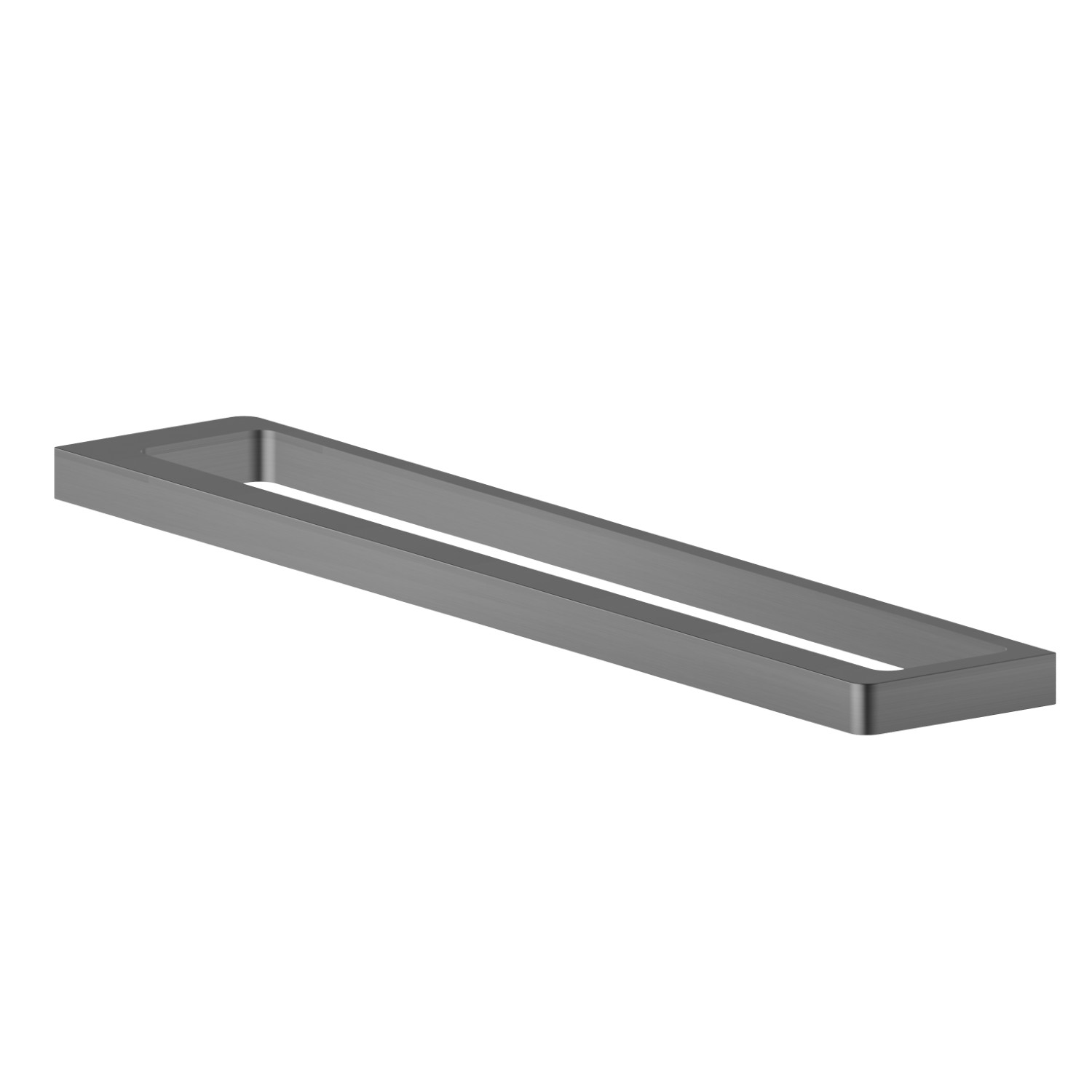 Porta salvietta medio, 45 cm - finitura PVD Brushed Gun Metal