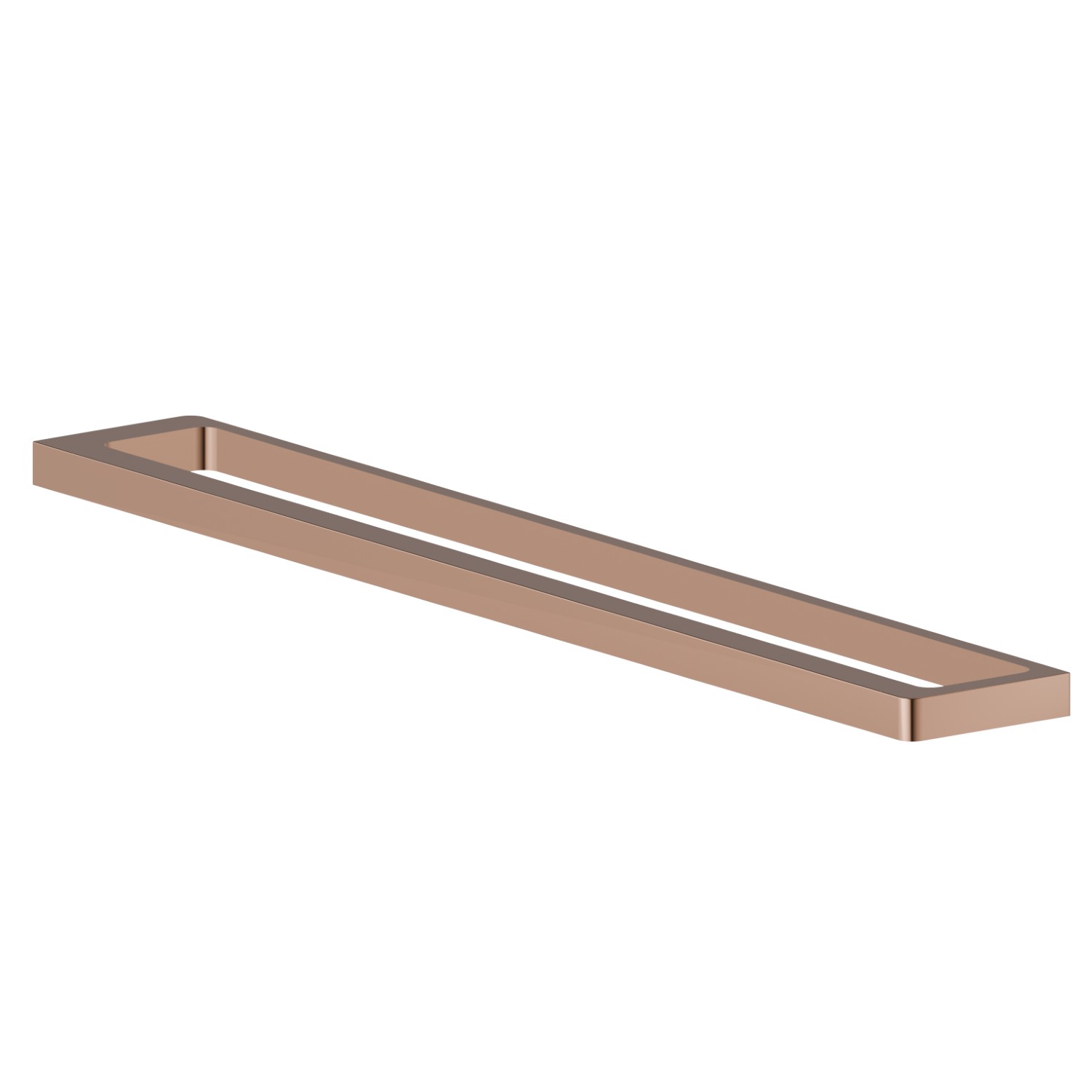 Porta salvietta lungo, 60 cm - finitura PVD Copper Bronze