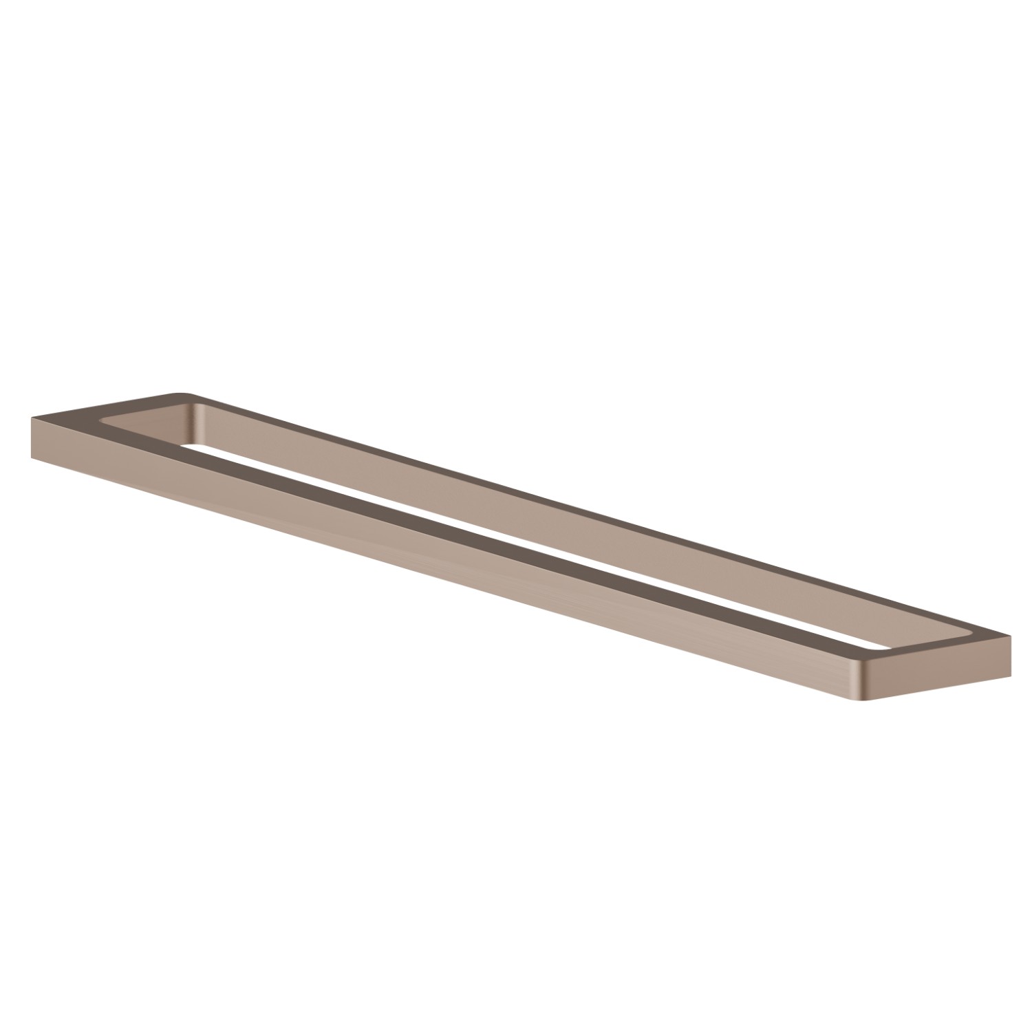 Porte-serviettes long, 60 cm - finition Copper Satin