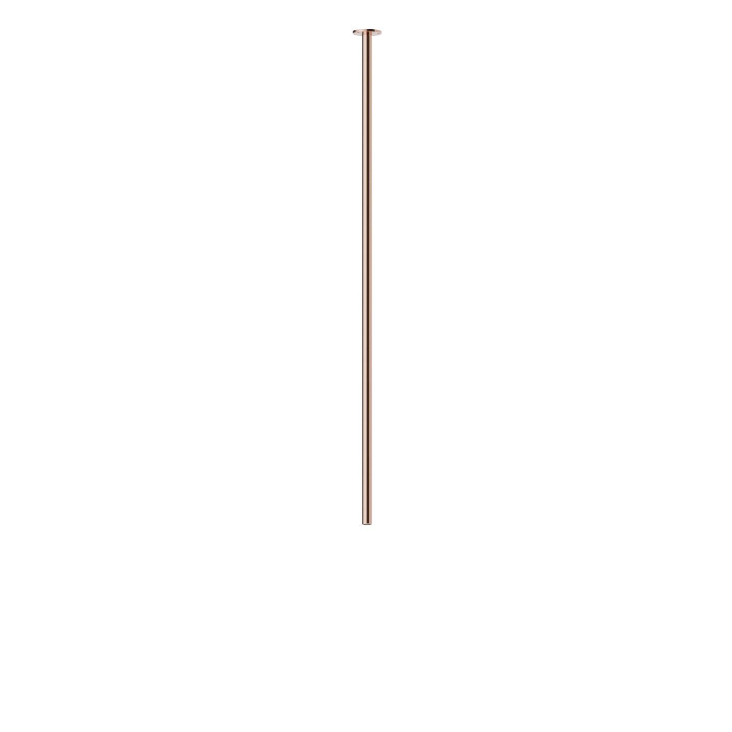 Ceiling spout for basin group with 1/2” connection - finish PVD Copper Bronze