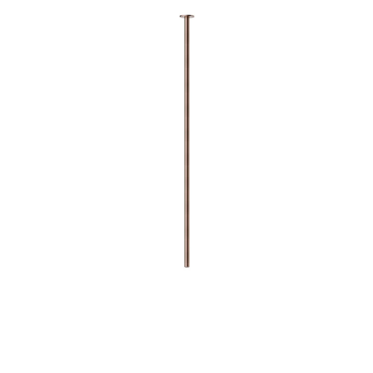 Ceiling spout for basin group with 1/2” connection - finish PVD Brushed Copper Bronze
