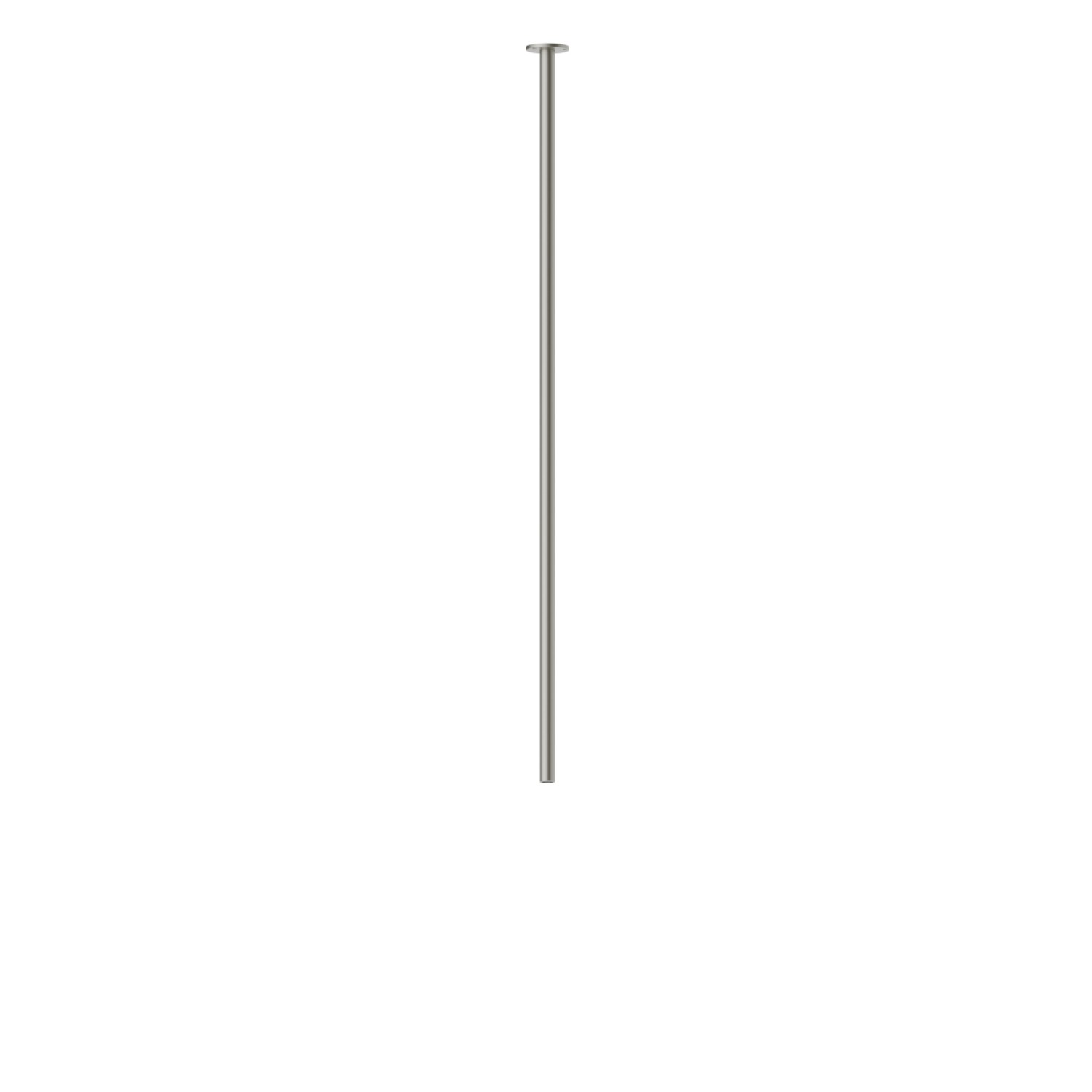 Bocca di erogazione a soffitto per lavabo con attacco da 1/2” - finitura Titanium Satin