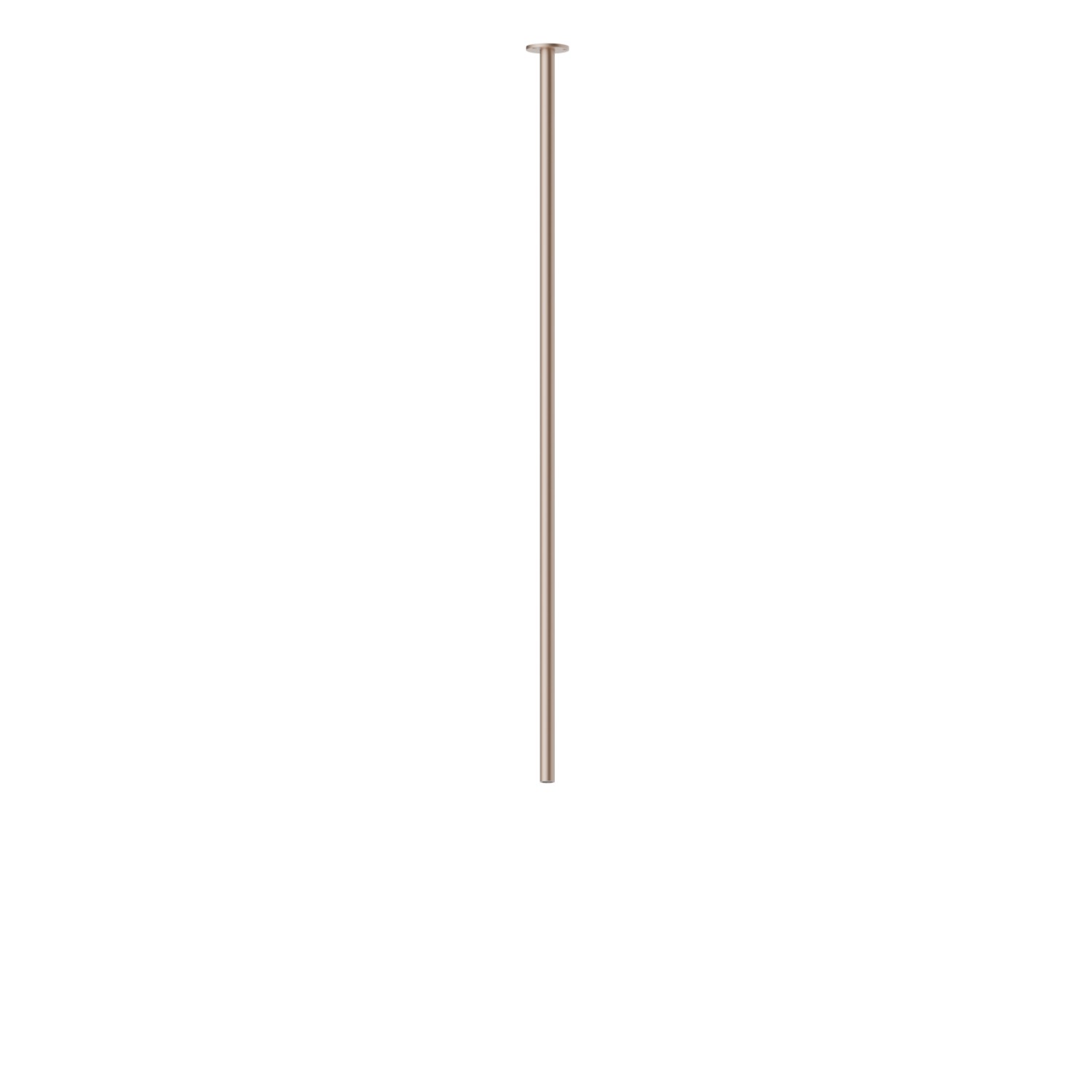Bocca di erogazione a soffitto per lavabo con attacco da 1/2” - finitura Copper Satin
