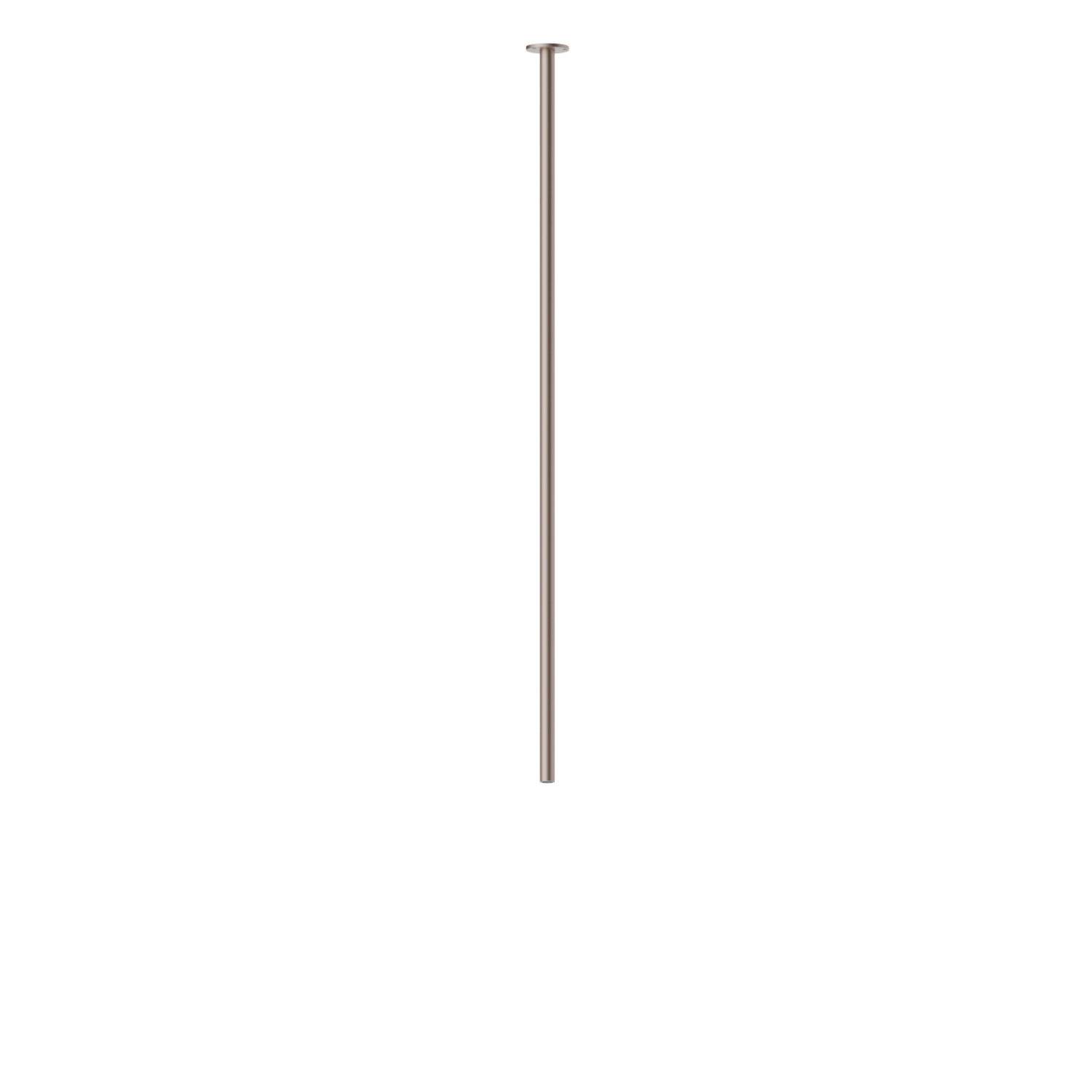 Ceiling spout for basin group with 1/2” connection - finish Copper Glossy
