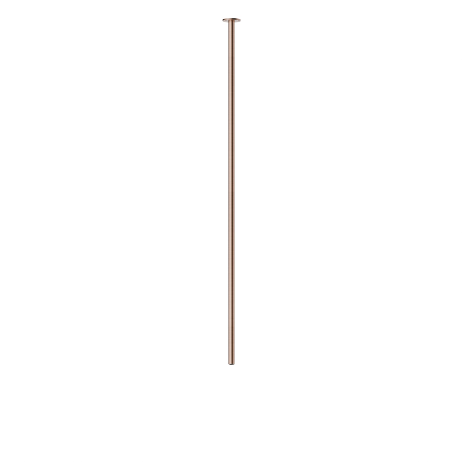 Bocca di erogazione a soffitto per lavabo con attacco da 1/2” - finitura PVD Brushed Copper Bronze