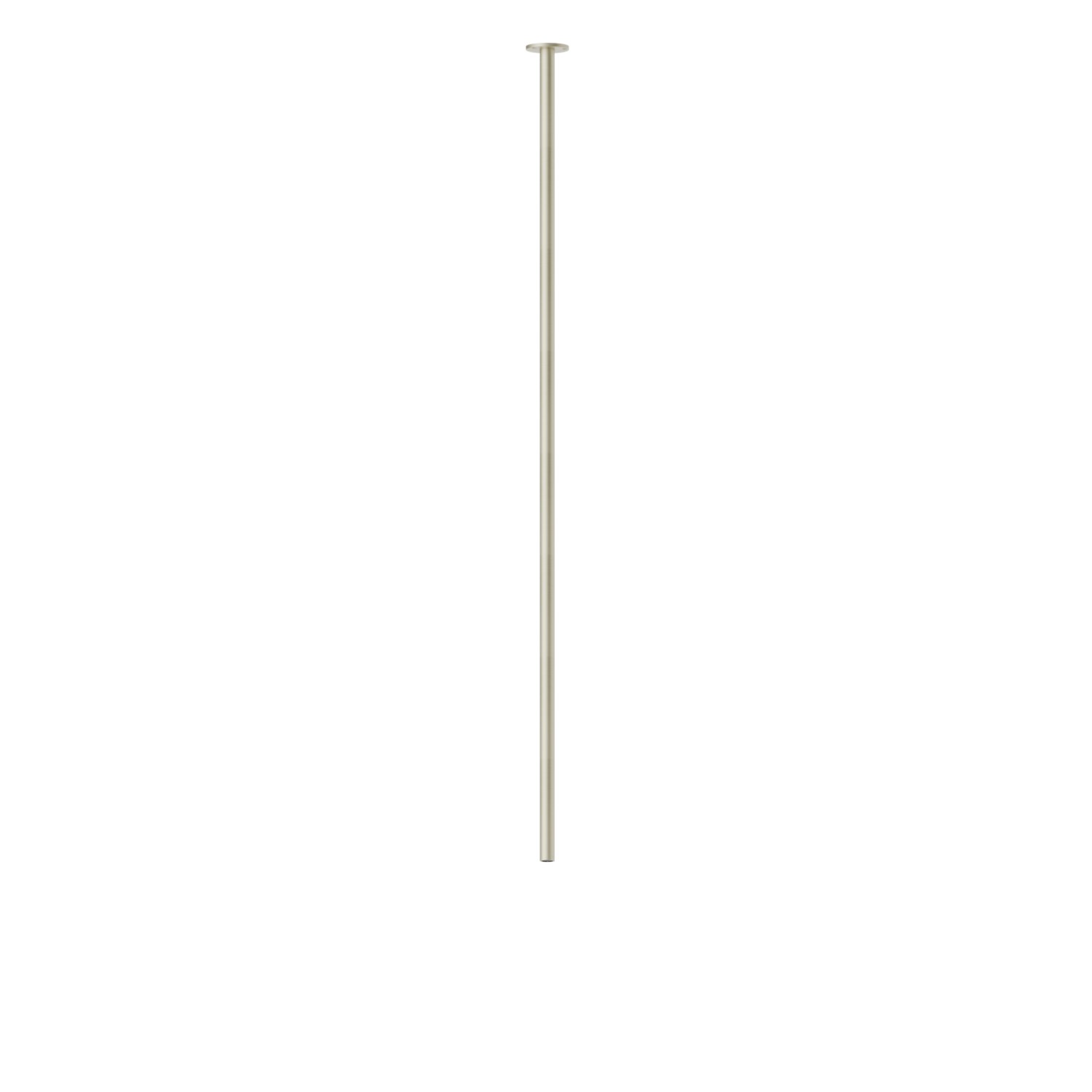 Deckenauslauf für Waschbecken mit 1/2“ Anschluss - oberfläche PVD  Pale Gold gebürstet