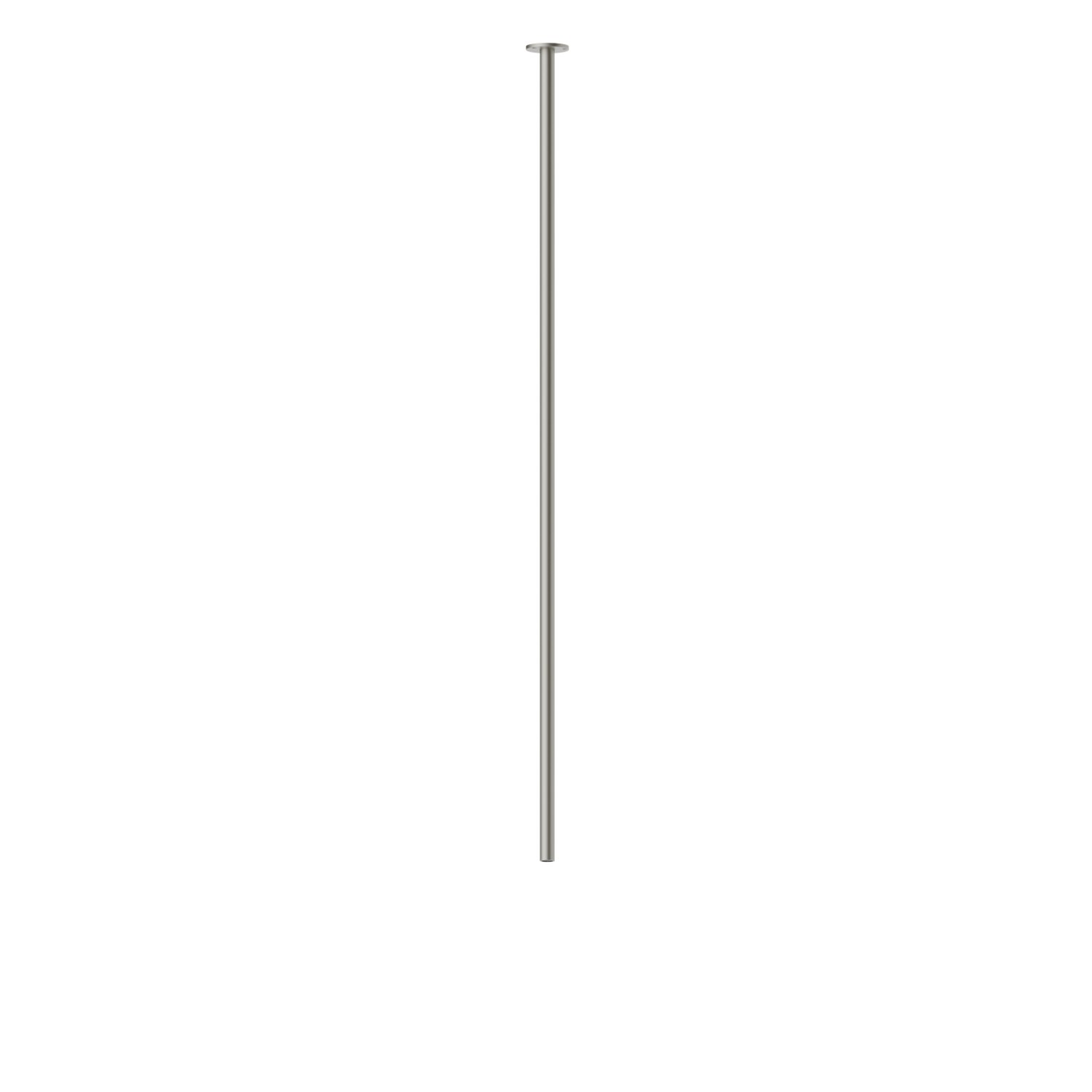 Deckenauslauf für Waschbecken mit 1/2“ Anschluss - oberfläche Titanium Satin
