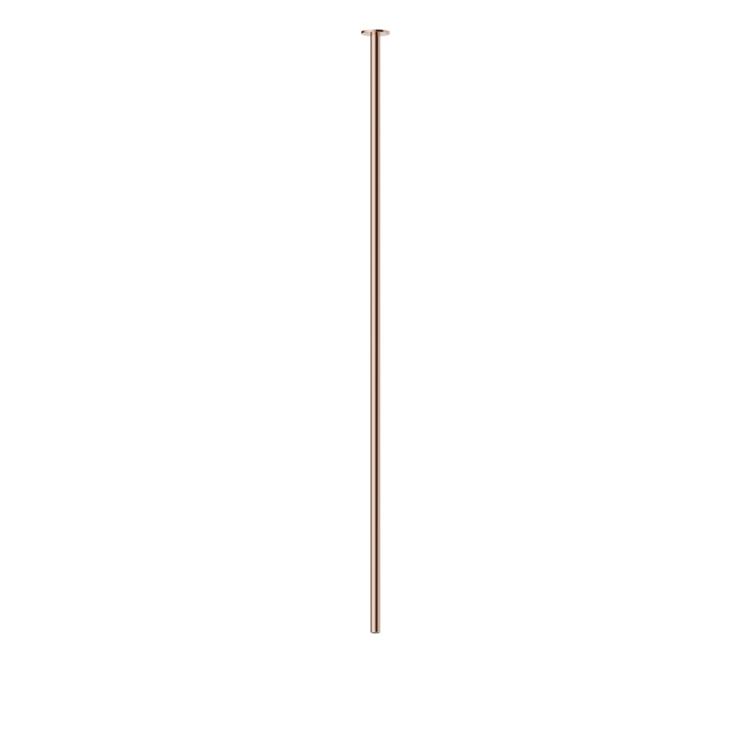 Bocca di erogazione a soffitto per lavabo con attacco da 1/2”, da abbinare a comando elettronico remoto - finitura PVD Copper Bronze