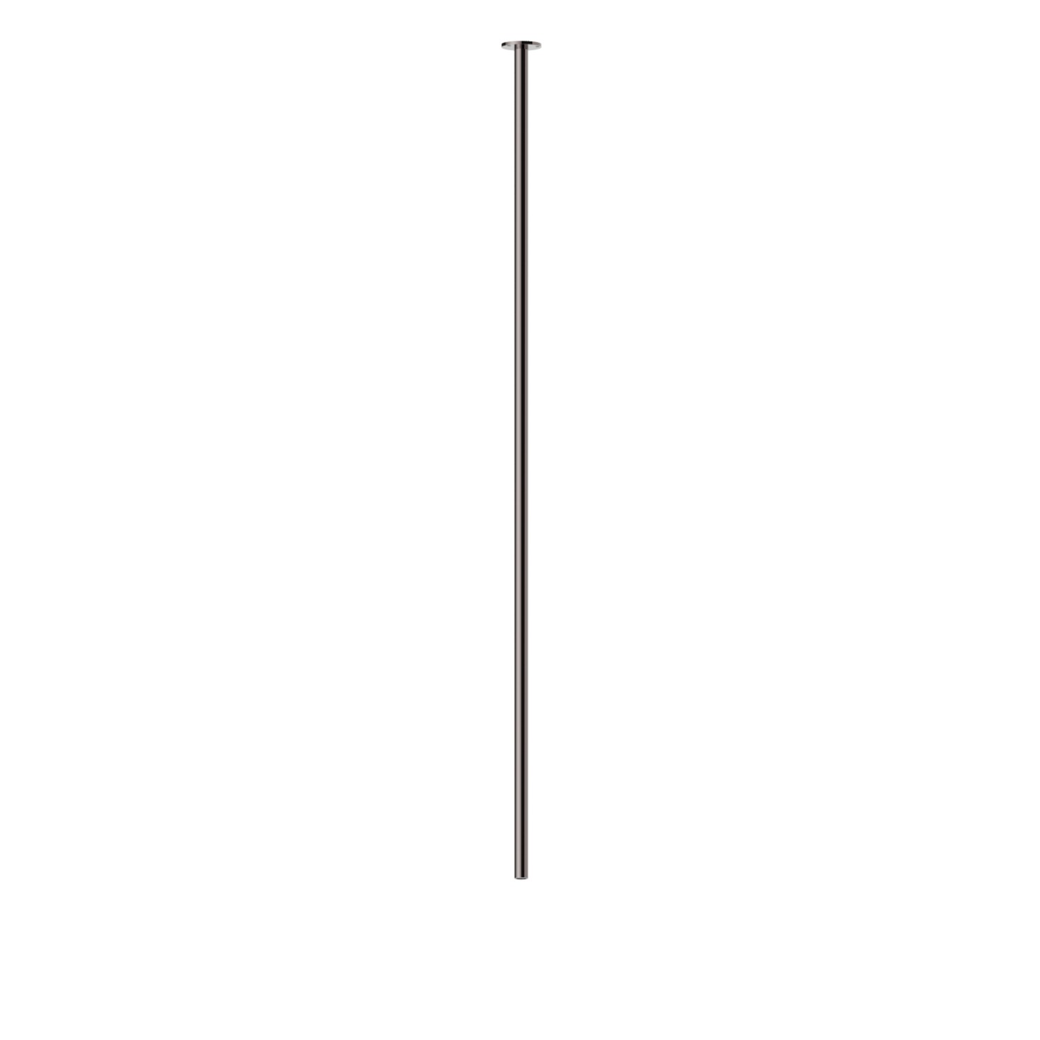 Deckenauslauf für Waschbecken mit 1/2“ Anschluss - oberfläche PVD Gun Metal