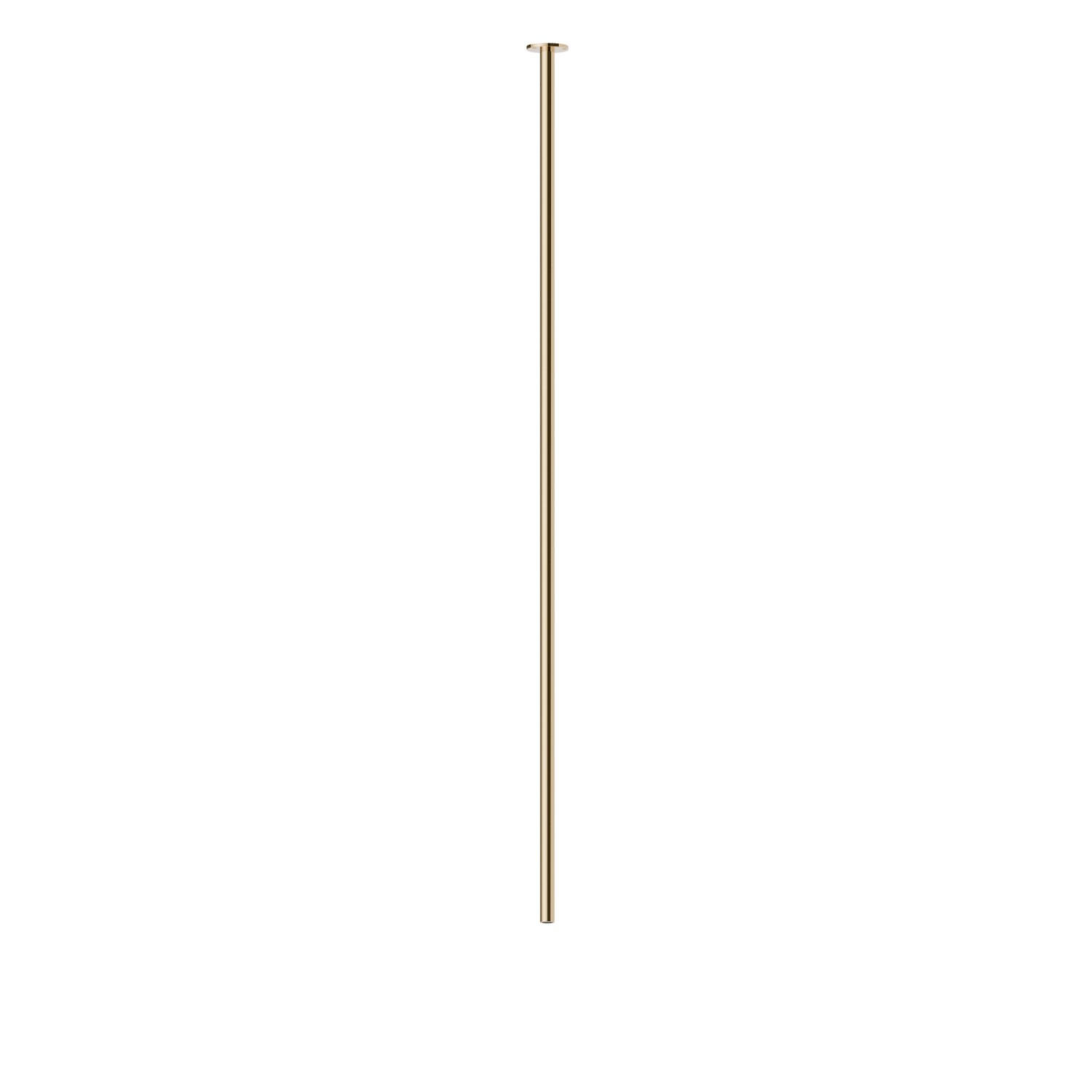 Deckenauslauf für Waschbecken mit 1/2“ Anschluss - oberfläche PVD Glossy Gold