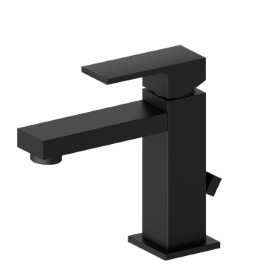 Single lever basin mixer - finish Matt Black