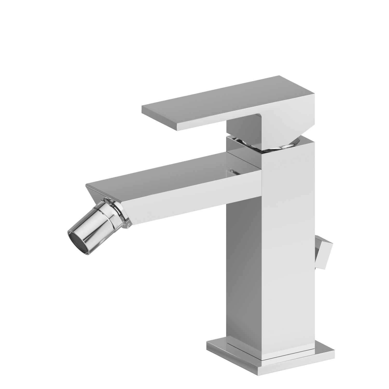 Einhebel-Mischbatterie für Bidet - oberfläche Chrom