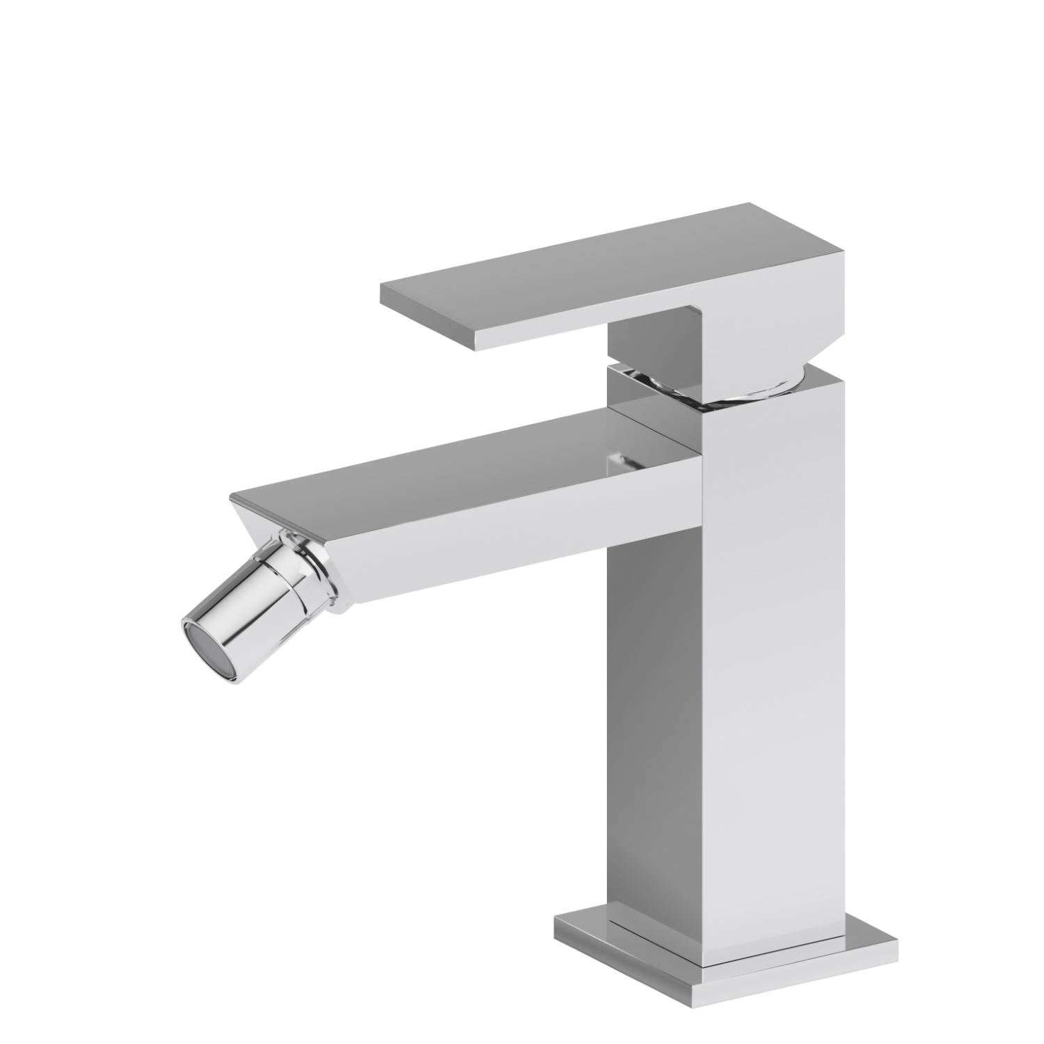Single lever bidet mixer - finish Chrome