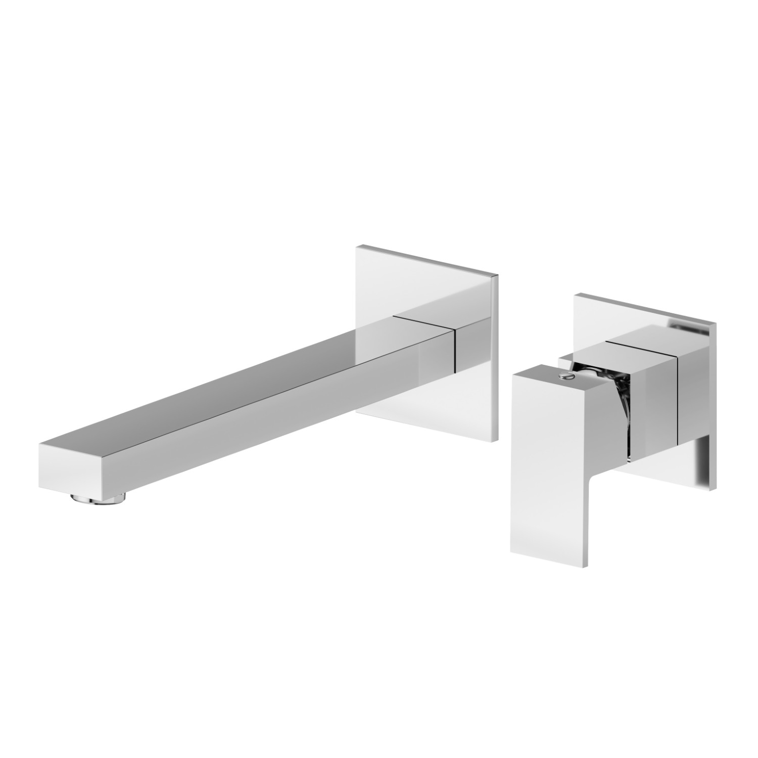Single lever wall mixer group  - finish Chrome