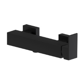 Single lever exposed shower mixer - finish Matt Black