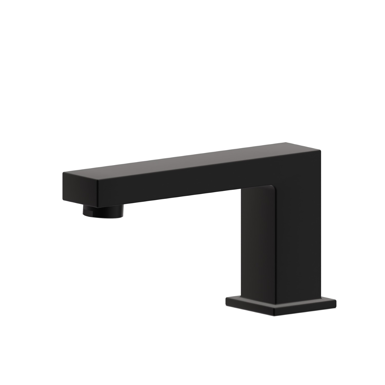 Deck-mounted spout - finish Matt Black