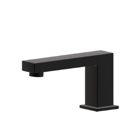 Deck-mounted spout - finish Matt Black