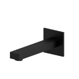 Wall spout for bath group with 1/2” connection - finish Matt Black