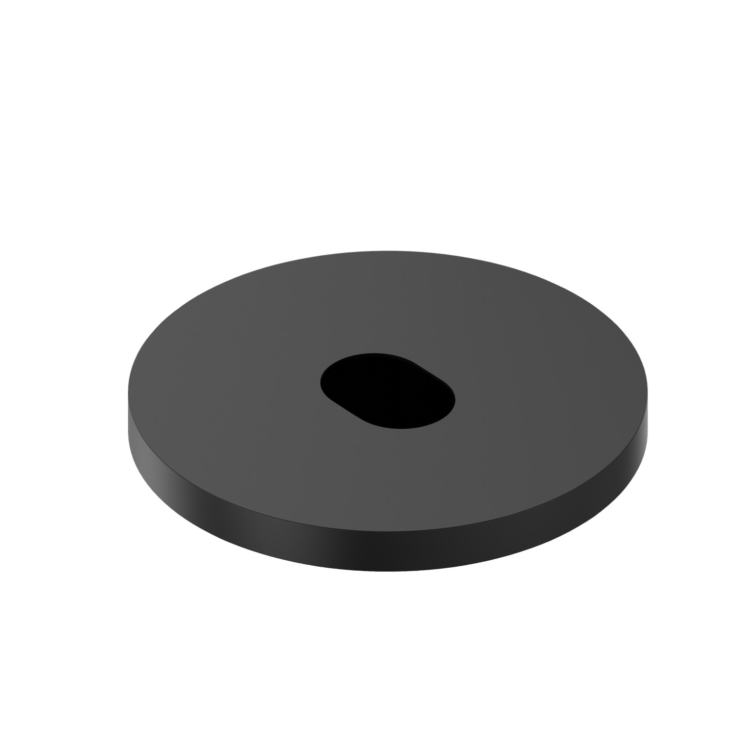 Electronic remote control for above counter, matching freestanding, wall or ceiling mounted
device - finish Matt Black