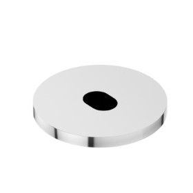 Electronic remote control for above counter, matching freestanding, wall or ceiling mounted
device - finish Chrome